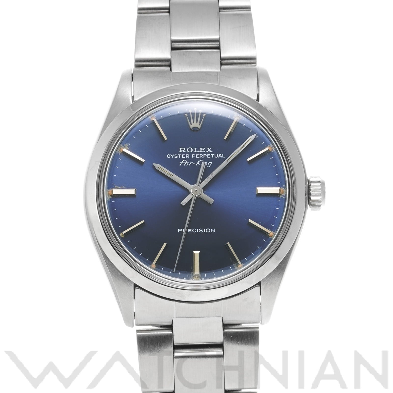 エアキング 5500 50番台(1976年頃製造) ブルー ロレックス ROLEX メンズ 【中古】