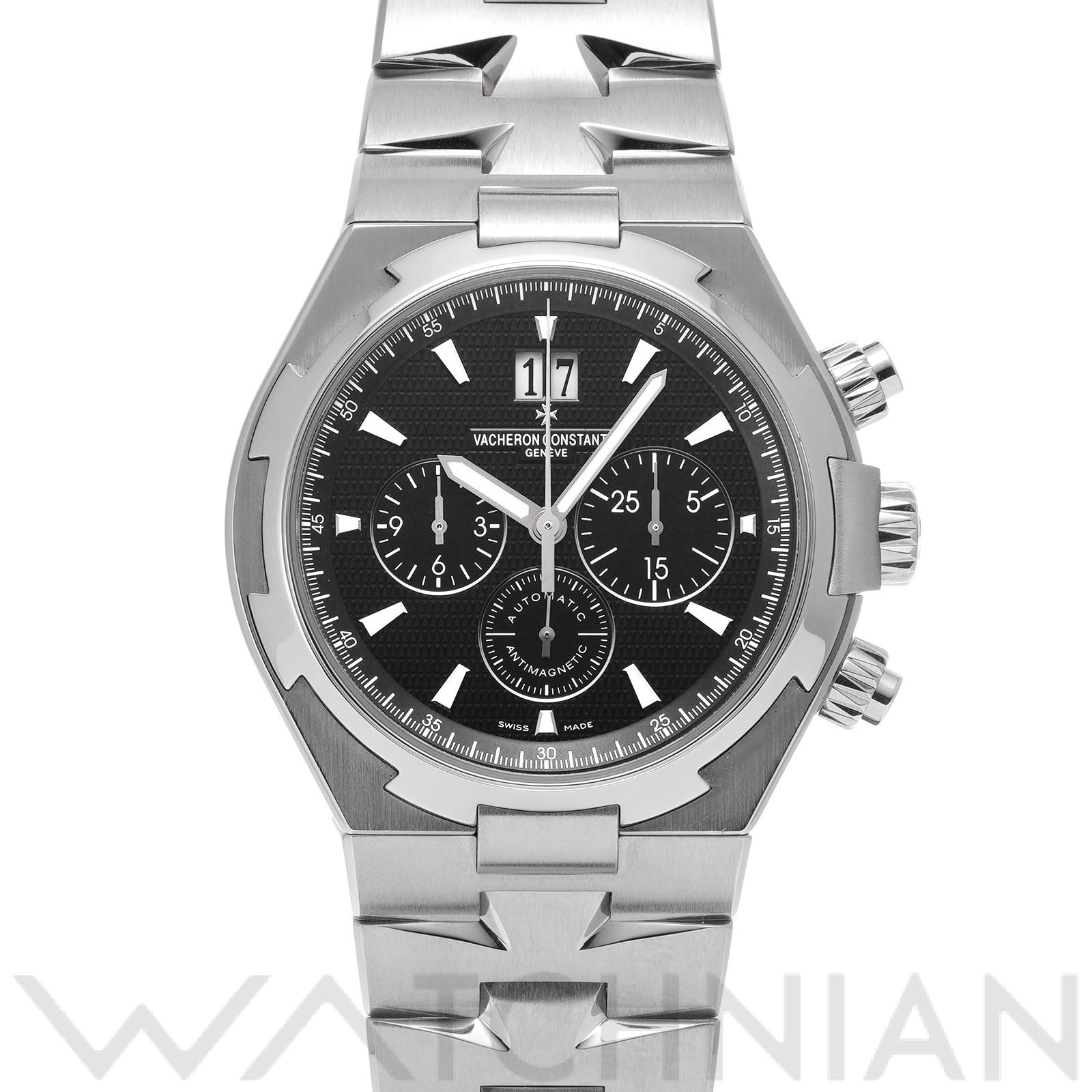 ヴァシュロン コンスタンタン / VACHERON CONSTANTIN オーバーシーズ クロノグラフ 49150/B01A-9097 ブラック メンズ 時計 【中古】【wristwatch】