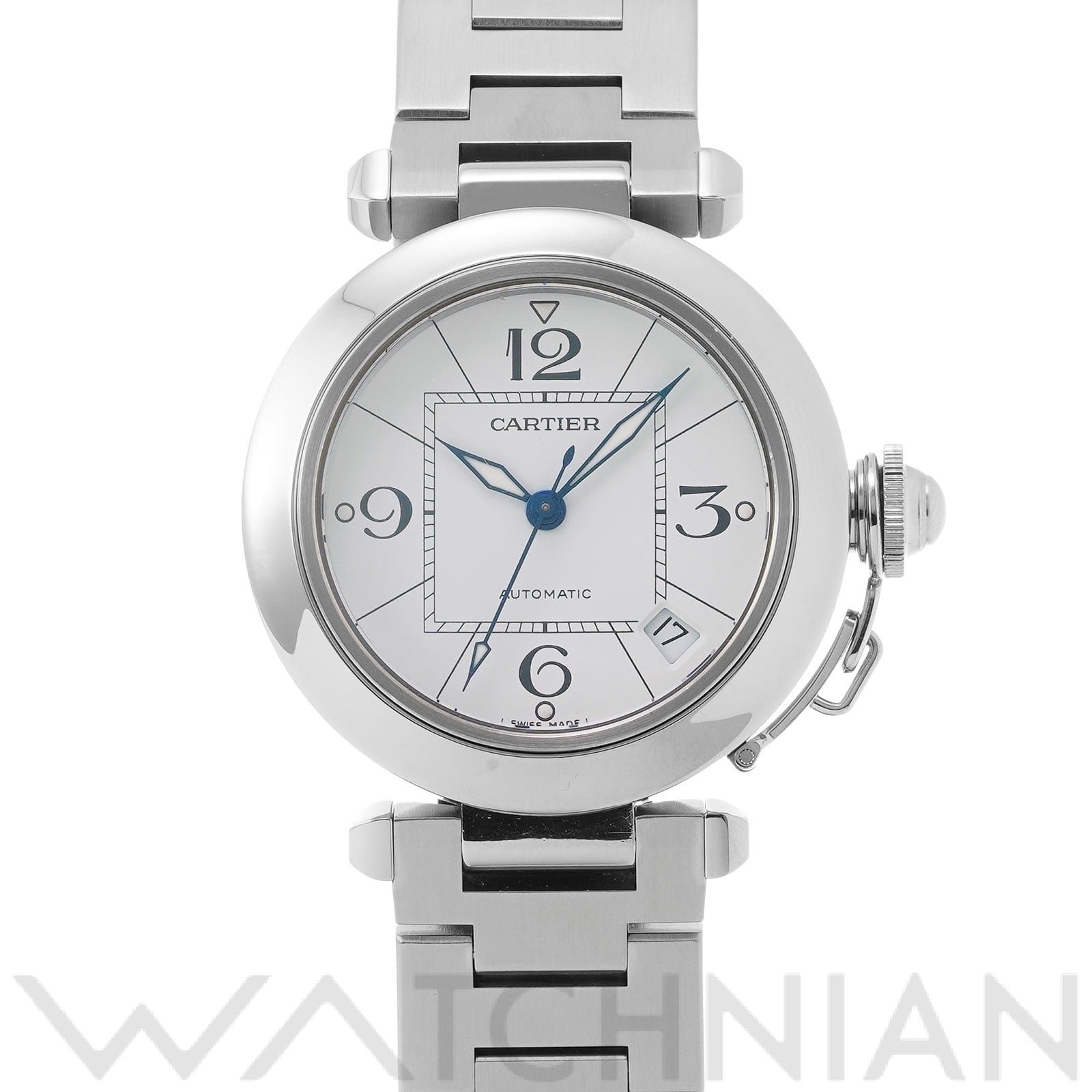 カルティエ / CARTIER パシャC W31074M7 ホワイト ユニセックス 時計 【中古】【wristwatch】
