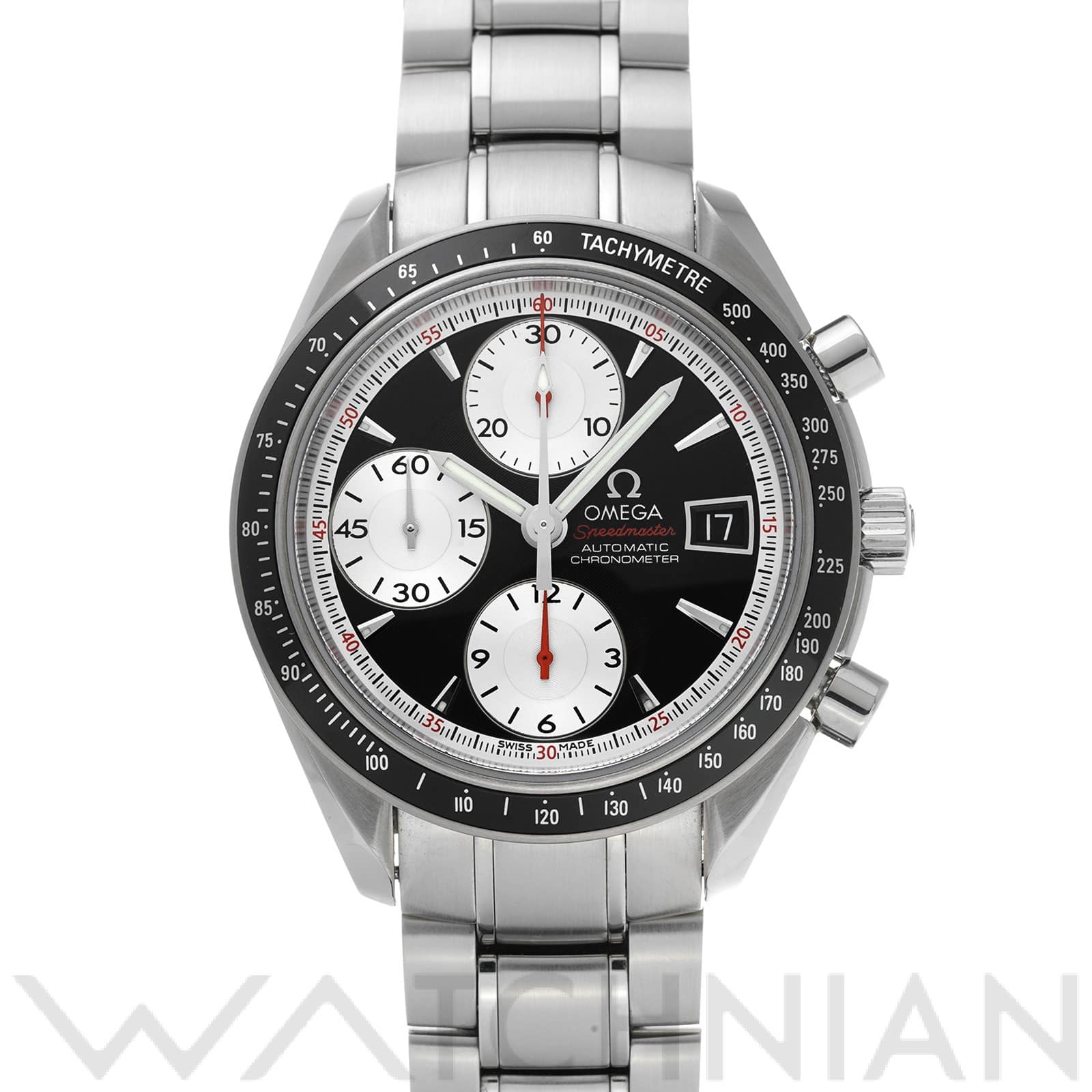 オメガ / OMEGA スピードマスター デイト 3210.51 ブラック/シルバー メンズ 時計 【中古】【wristwatch】