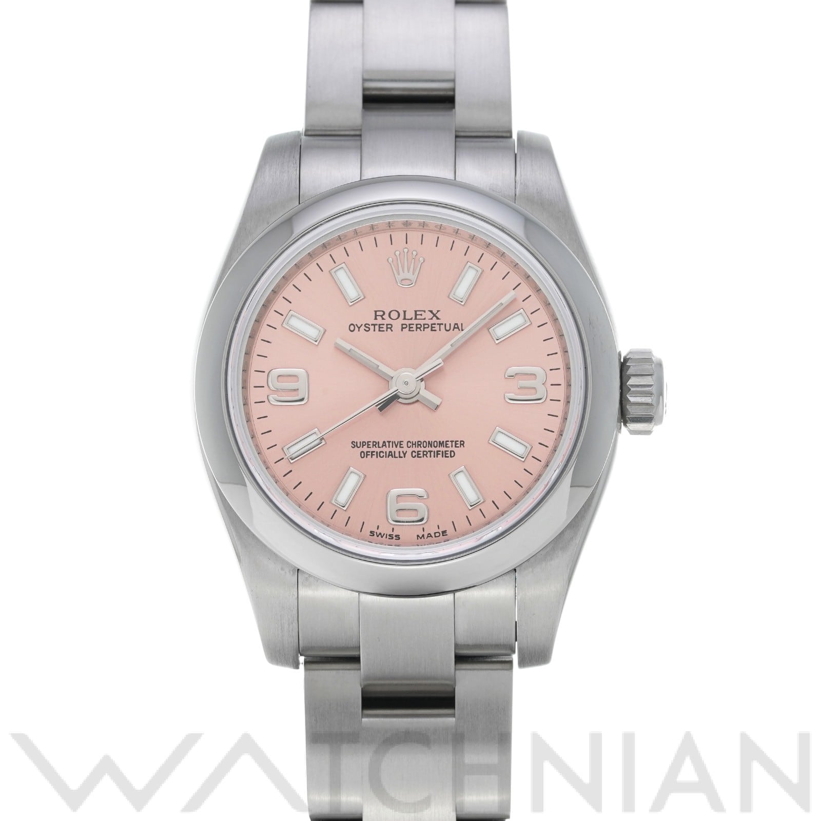 ロレックス / ROLEX オイスターパーペチュアル 26 176200 ピンク レディース 時計 【中古】【wristwatch】