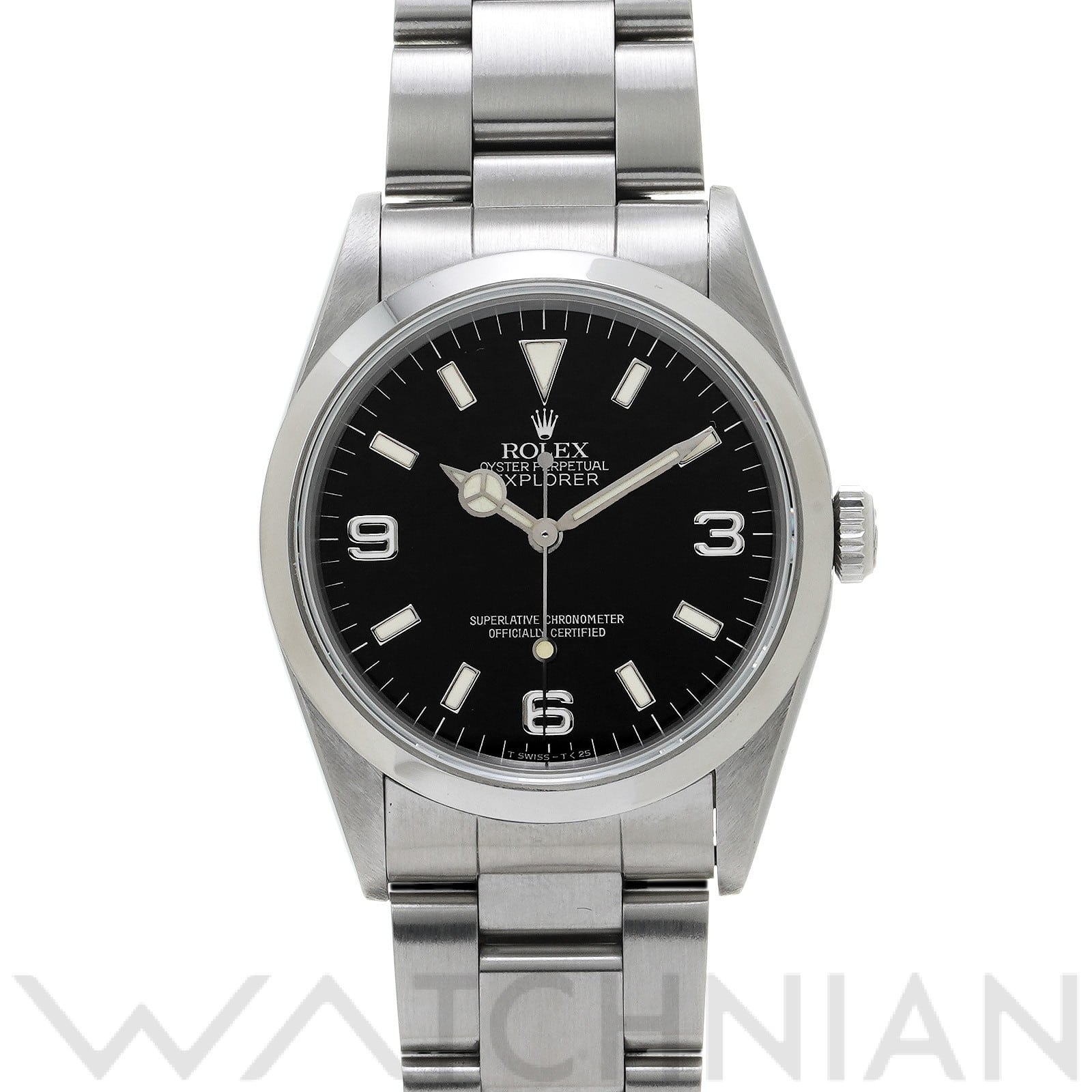 ロレックス エクスプローラー 14270 ブラック メンズ 時計 【中古】【wristwatch】