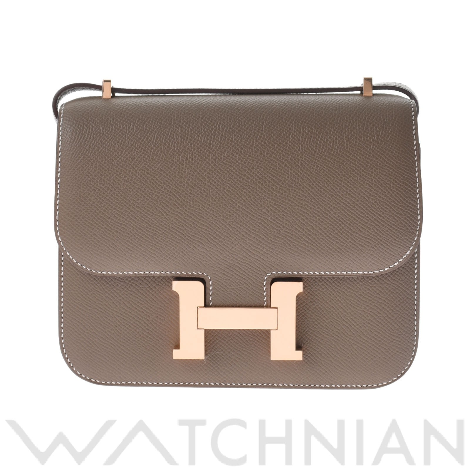 エルメス / HERMES コンスタンス ミニ18 エトゥープ/ローズゴールド金具 ヴォーエプソン レディース バッグ 【未使用】【bag】