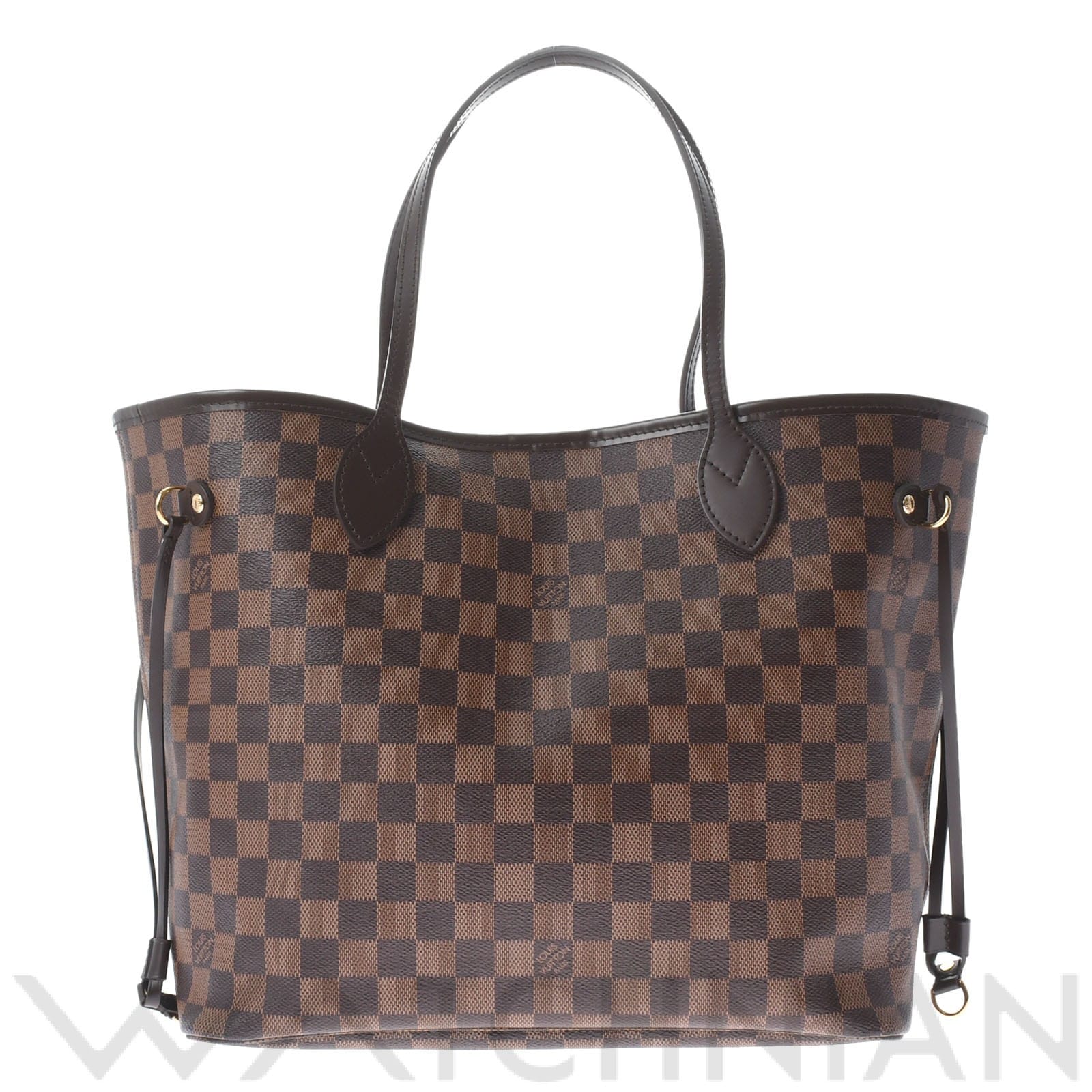 ダミエ ネヴァーフルMM ブラウン/スリーズ N51105 ダミエキャンバス LOUIS VUITTON ルイ ヴィトン レディース 【中古】