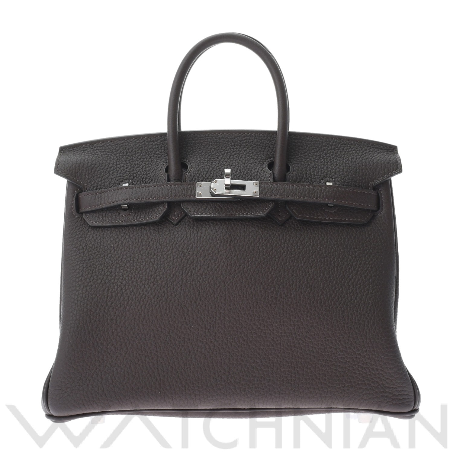 エルメス / HERMES バーキン 25 エベンヌ/パラジウム金具 トゴ レディース バッグ 【未使用】【bag】