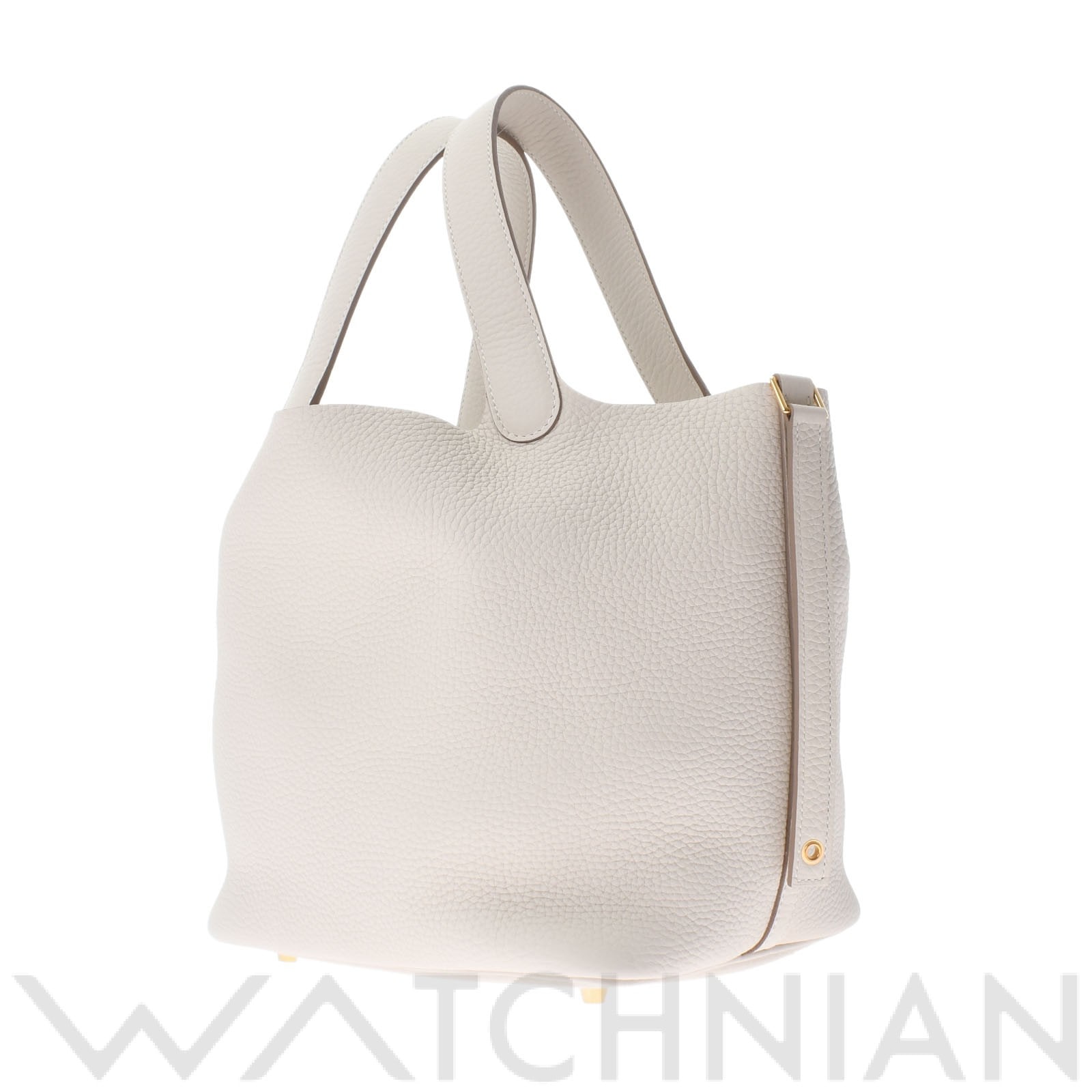 エルメス / HERMES ピコタンロック MM クレ/ゴールド金具 トリヨンクレマンス レディース バッグ 【未使用】【bag】