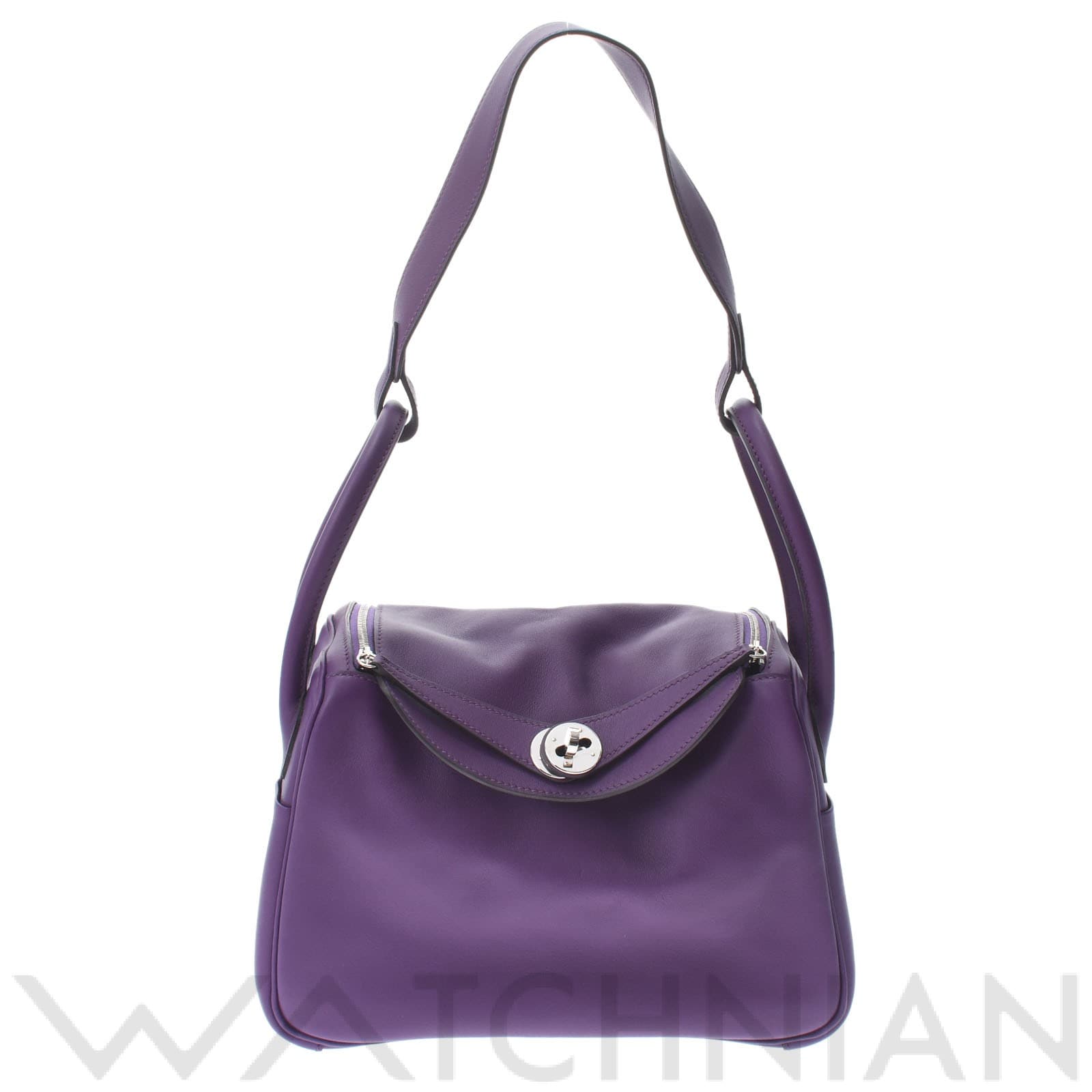 リンディ 26 2WAY ウルトラバイトレット/パラジウム金具 ヴォースイフト HERMES エルメス レディース 【中古】