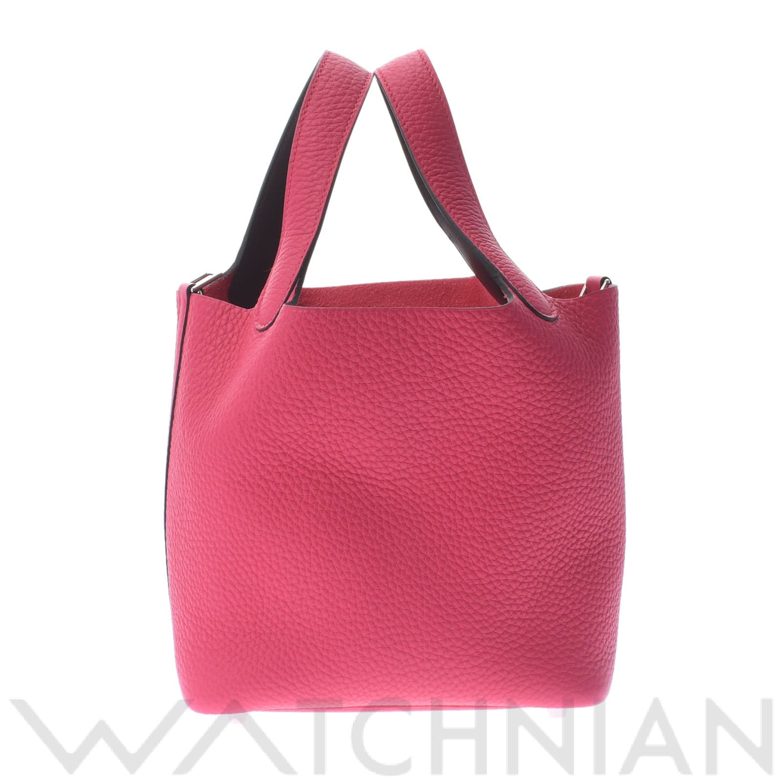 ピコタンロック PM エクラ フランボワーズ/ルージュセリエ/パラジウム金具 トリヨンクレマンス HERMES エルメス レディース 【新品】