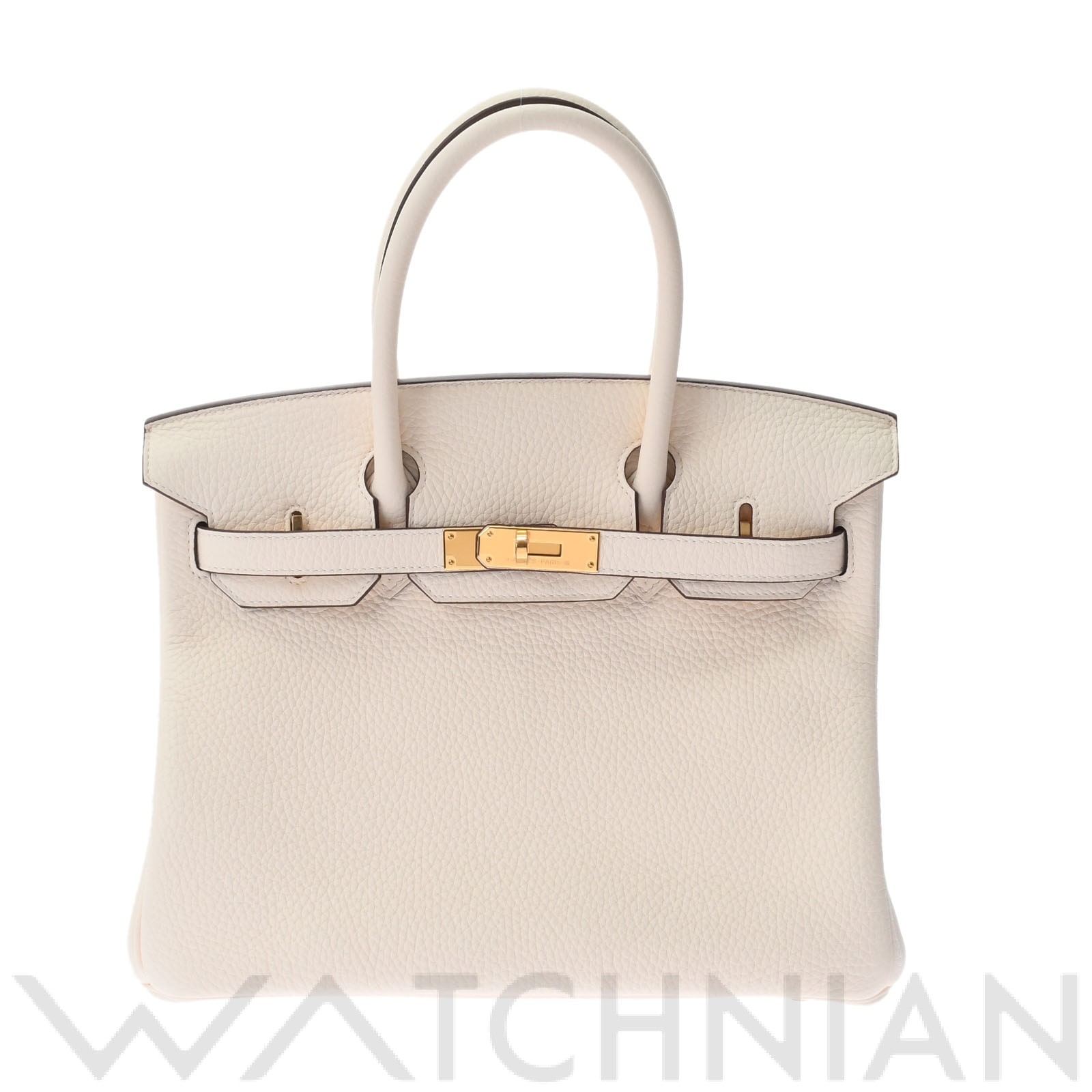 バーキン 30 ナタ/ゴールド金具 トリヨンクレマンス HERMES エルメス レディース 【新品】