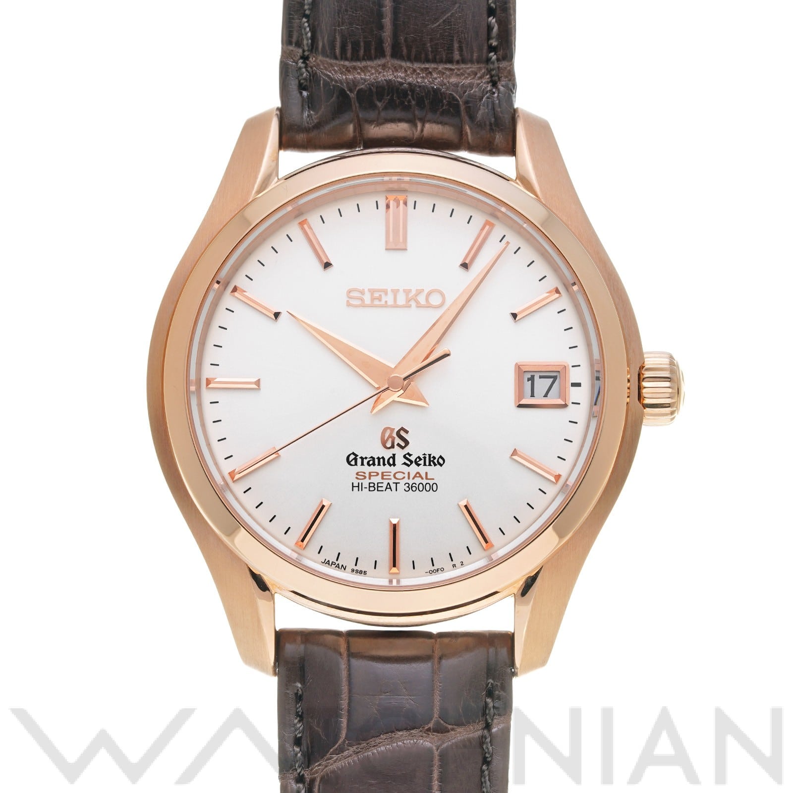 メカニカル ハイビート 36000 SBGH022 シルバー グランドセイコー Grand Seiko メンズ 【中古】