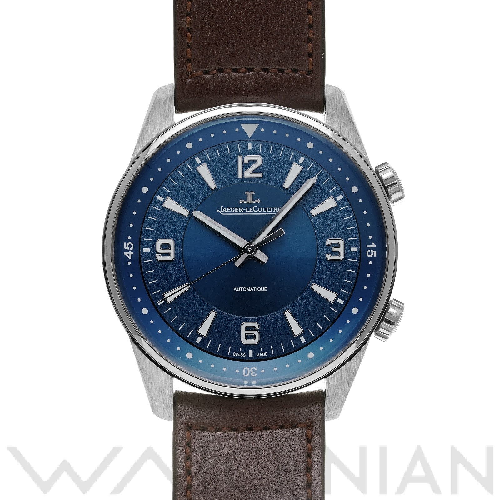 ポラリス オートマティック Q9008480 ブルー ジャガー ルクルト JAEGER-LECOULTRE メンズ 【中古】
