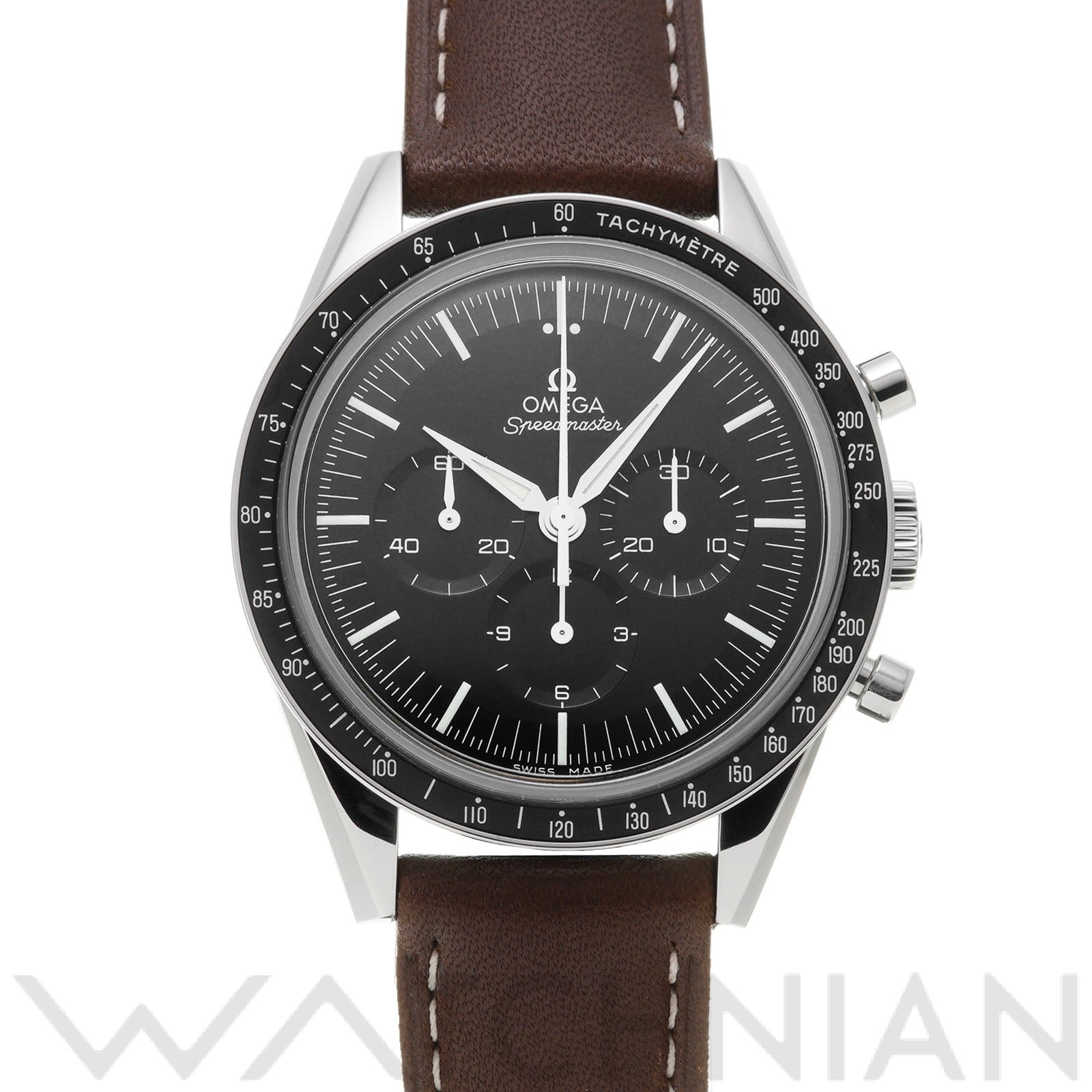 スピードマスター プロフェッショナル ムーンウォッチ ファーストオメガインスペース 311.32.40.30.01.001 ブラック オメガ OMEGA メンズ 【中古】