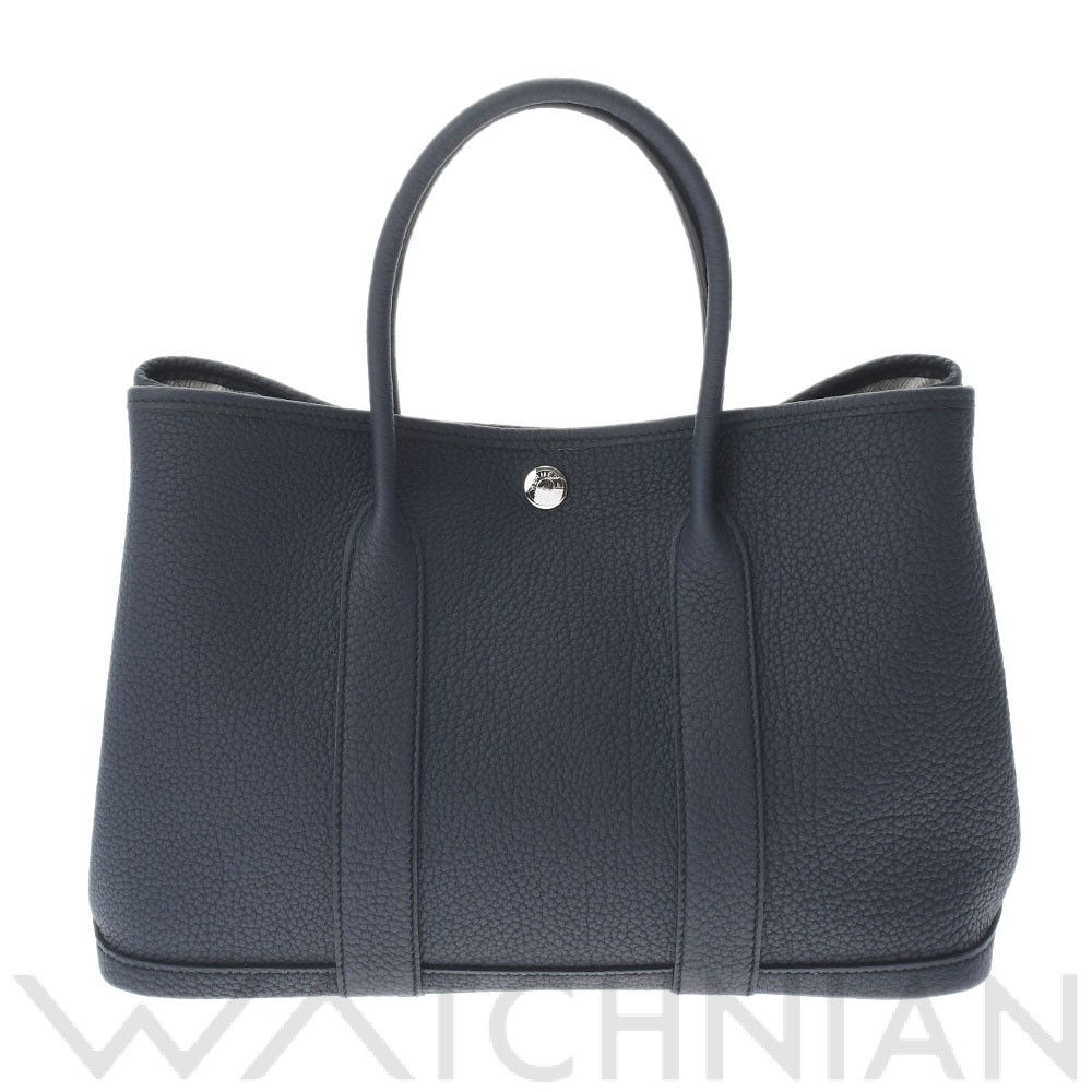 ガーデンパーティ TPM ブルーインディゴ/パラジウム金具 ネゴンダ HERMES エルメス レディース 【新品】