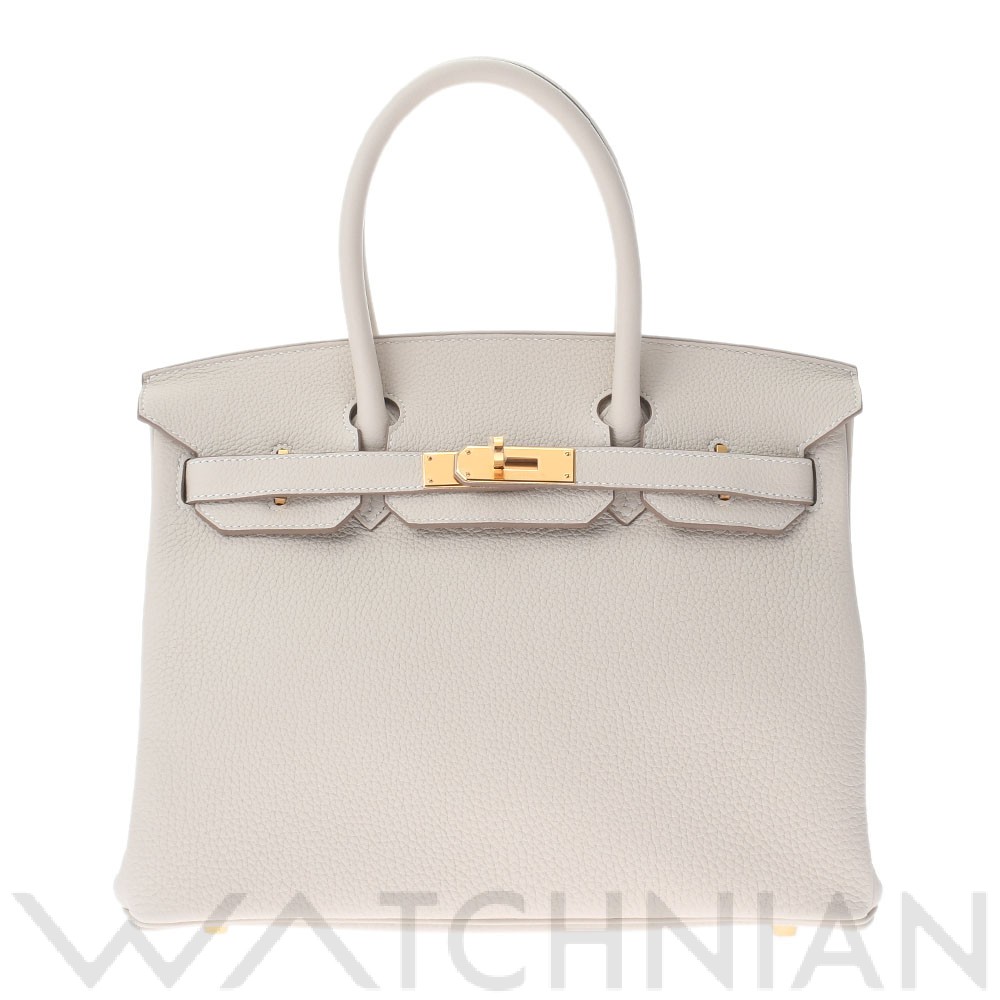 バーキン 30 クレ/ゴールド金具 トゴ HERMES エルメス レディース 【新品】