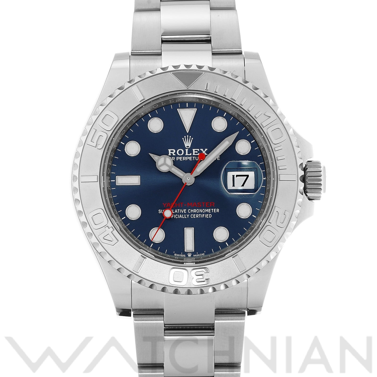 ロレックス ヨットマスター 40 126622 ブライトブルー メンズ 時計 【中古】【wristwatch】