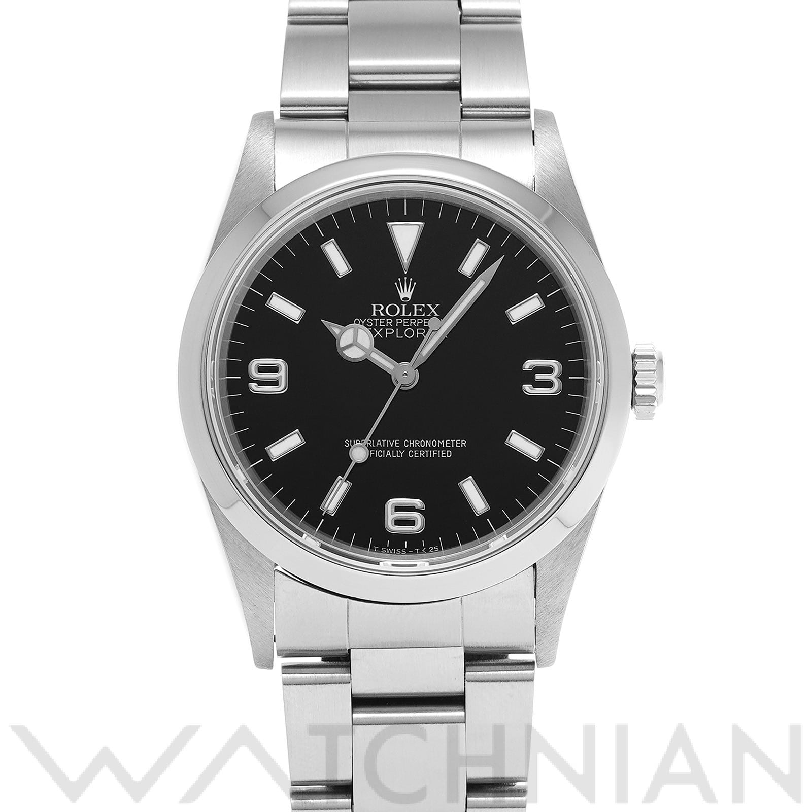 ロレックス エクスプローラー 14270 ブラック メンズ 時計 【中古】【wristwatch】