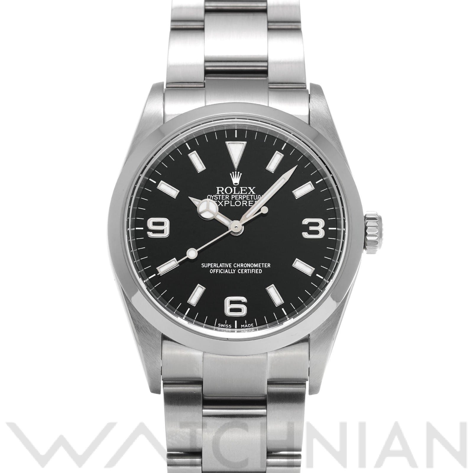 ロレックス エクスプローラー 114270 ブラック メンズ 時計 【中古】【wristwatch】