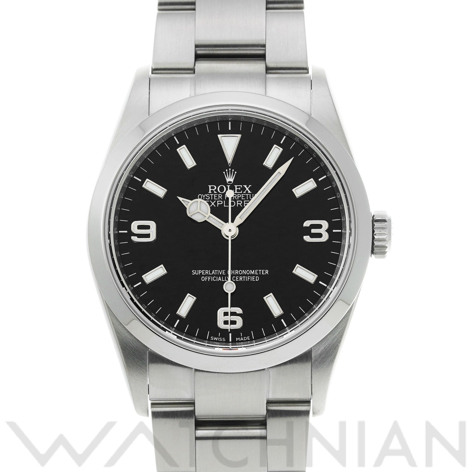 ロレックス エクスプローラー 114270 ブラック メンズ 時計 【中古】【wristwatch】