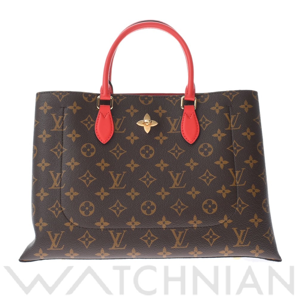 モノグラム フラワー トート 2WAY コクリコ M43553 モノグラムキャンバス LOUIS VUITTON ルイ ヴィトン レディース  【中古】: ブランドバッグ｜WATCHNIAN(ウォッチニアン)公式通販/旧一風騎士