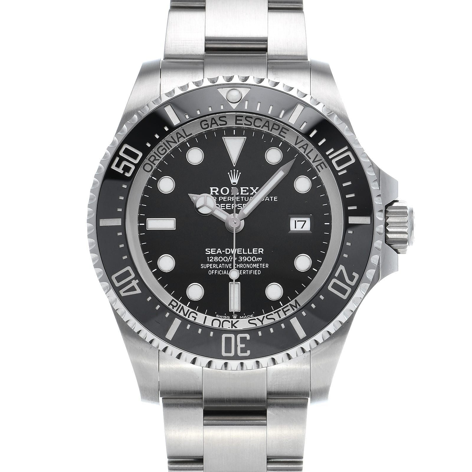 ロレックス シードゥエラー ディープシー 126660 ブラック メンズ 時計 【中古】【wristwatch】