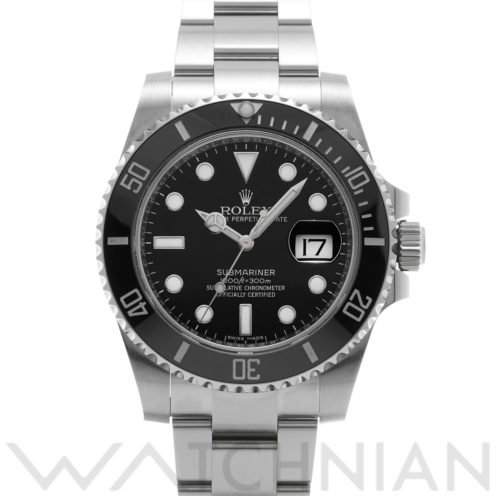 ロレックス サブマリーナ デイト 116610LN ブラック メンズ 時計 【中古】【wristwatch】