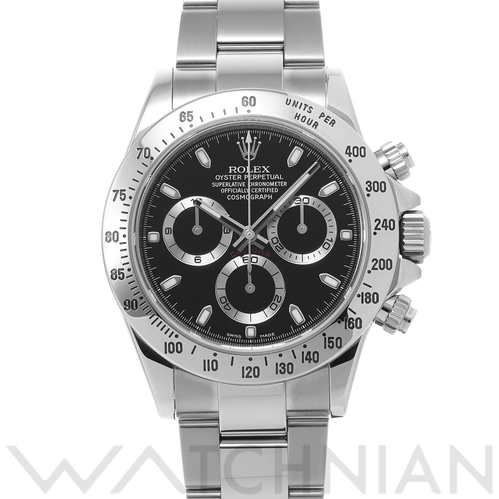ロレックス コスモグラフ デイトナ 116520 ブラック メンズ 時計 【中古】【wristwatch】