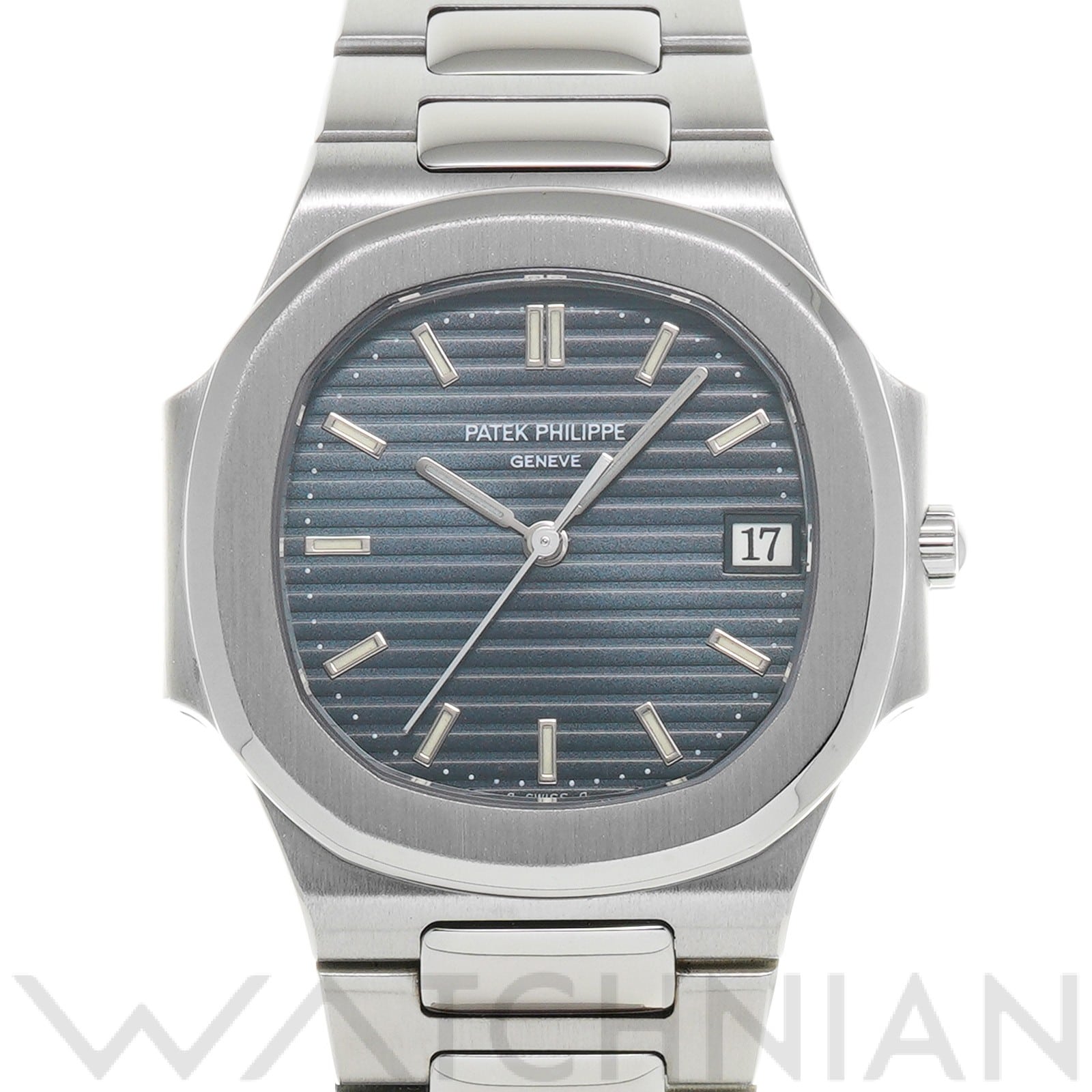 パテック フィリップ / PATEK PHILIPPE ノーチラス 3900/1A ブルー メンズ 時計 【中古】【wristwatch】