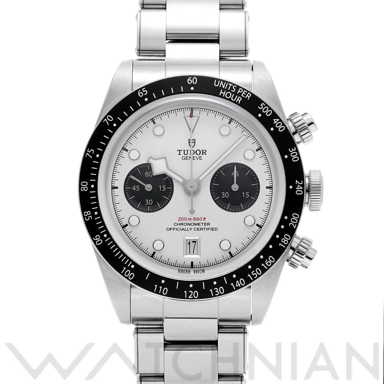 チューダー / チュードル / TUDOR ブラックベイ クロノ 79360N シルバー/ブラック メンズ 時計 【中古】【wristwatch】