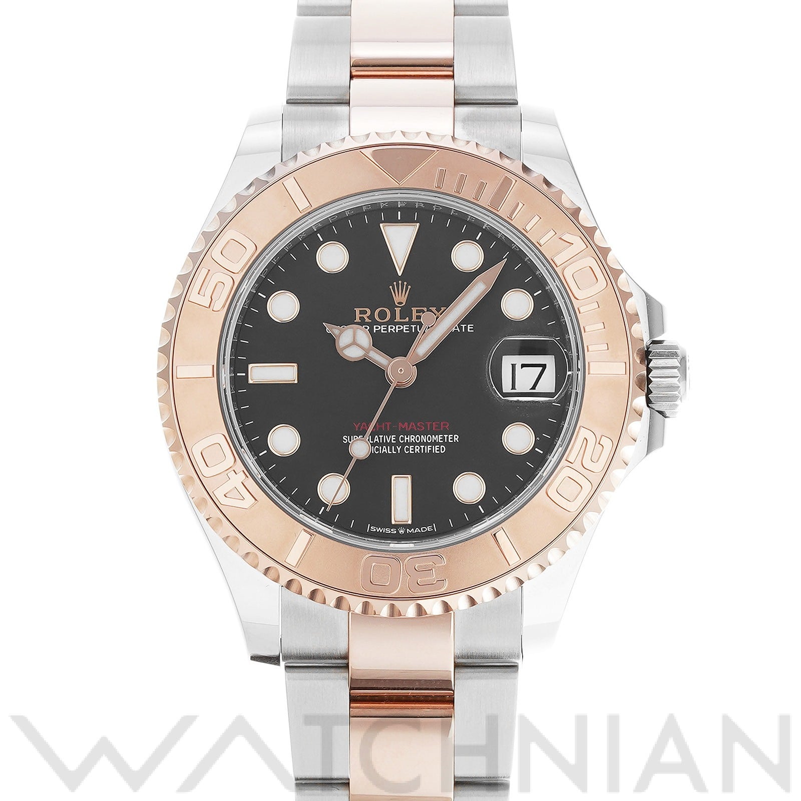 ヨットマスター 37 268621 ランダムシリアル インテンスブラック ロレックス ROLEX ユニセックス 【中古】
