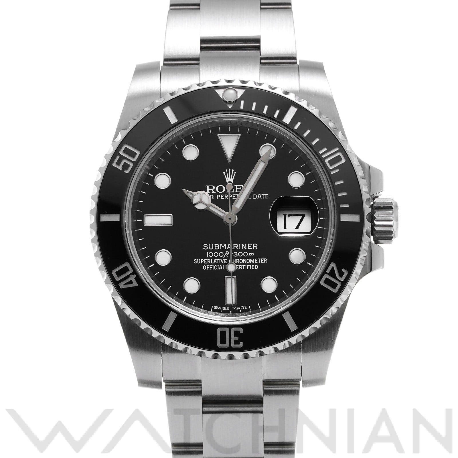 ロレックス サブマリーナ デイト 116610LN ブラック メンズ 時計 【中古】【wristwatch】