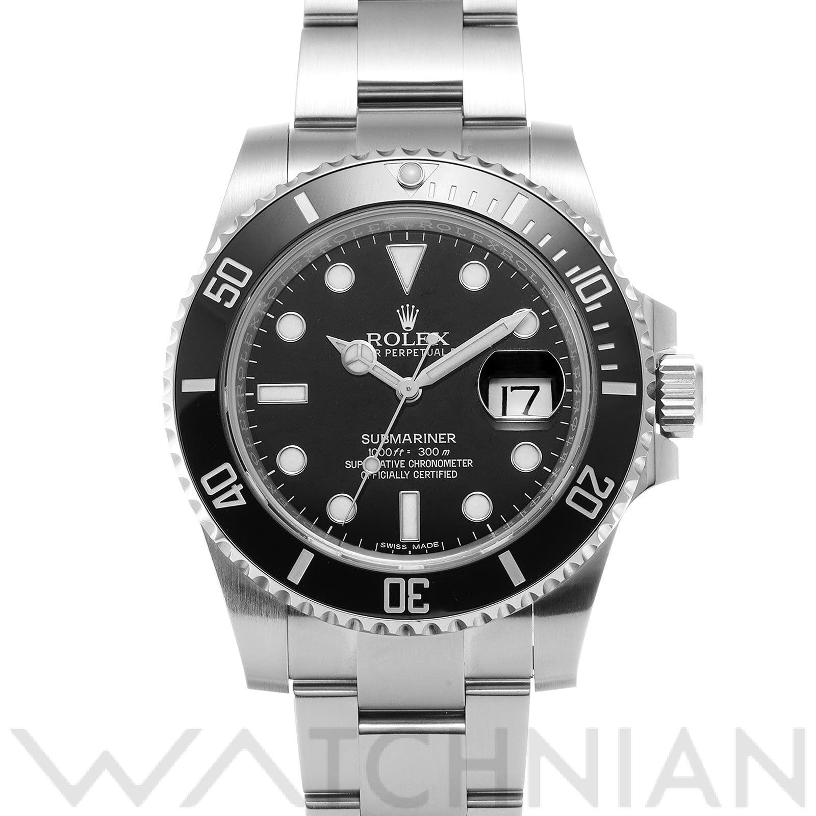 ロレックス サブマリーナ デイト 116610LN ブラック メンズ 時計 【中古】【wristwatch】