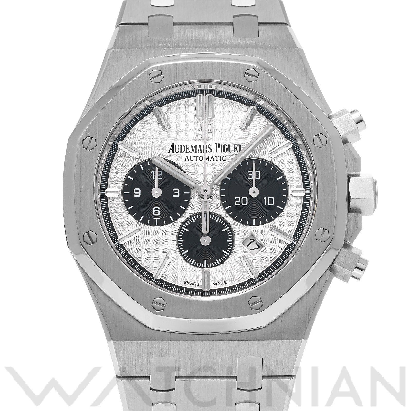 オーデマ ピゲ ロイヤルオーク クロノグラフ 26331ST.OO.1220ST.03 シルバー/ブラック メンズ 時計 【中古】【wristwatch】