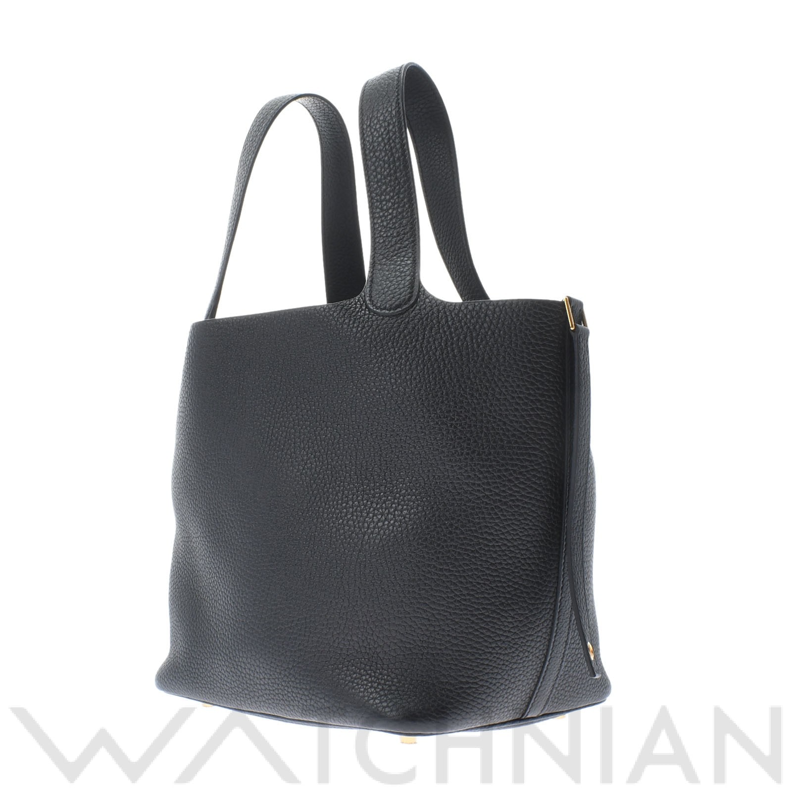 エルメス / HERMES ピコタンロック MM 黒/ゴールド金具 トリヨンクレマンス レディース バッグ 【未使用】【bag】