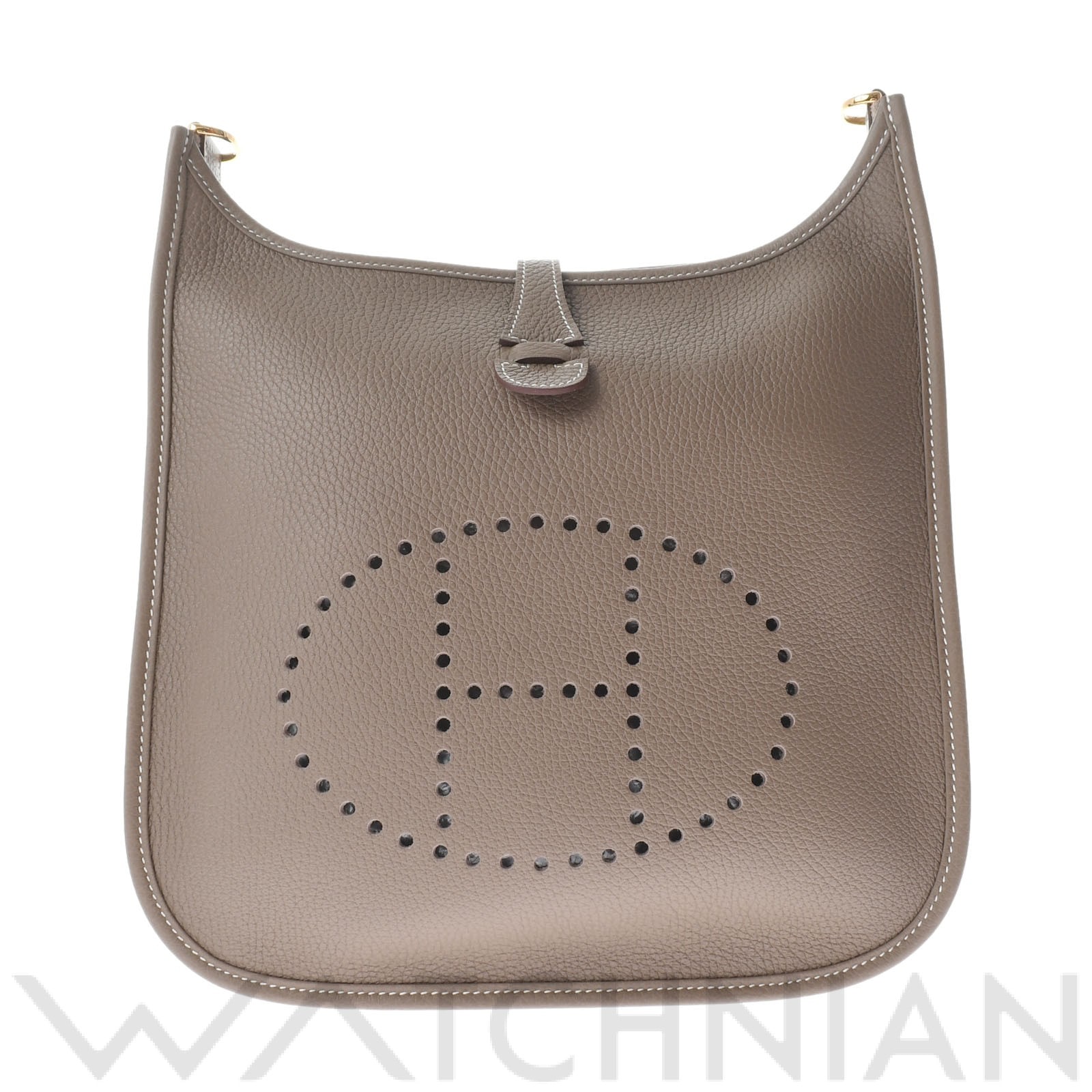 エルメス / HERMES エヴリン3 PM エトゥープ/ゴールド金具 トリヨンクレマンス レディース バッグ 【未使用】【bag】