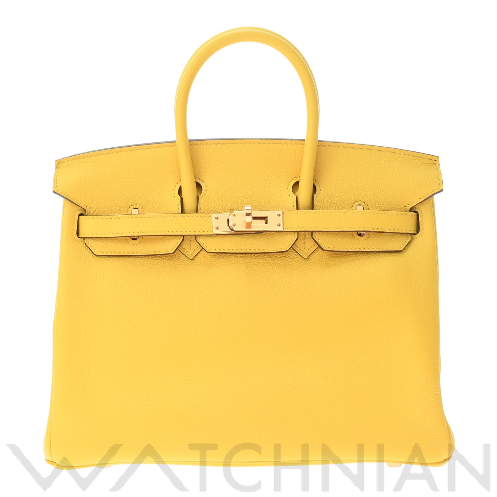 エルメス / HERMES バーキン 25 ジョーヌナプル/ゴールド金具 トリヨンノヴィーヨ レディース バッグ 【未使用】【bag】