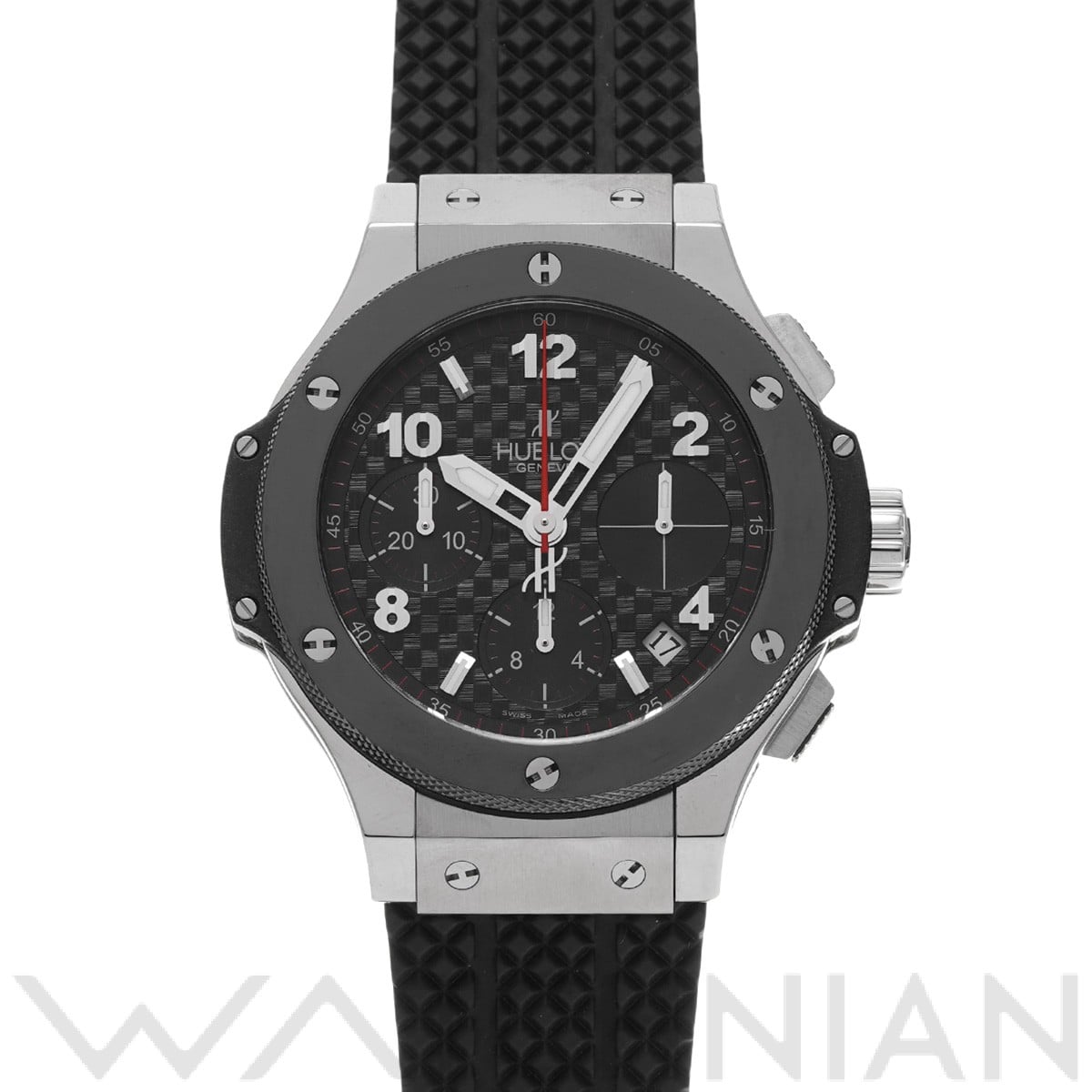 ビッグバン スチール セラミック 342.SB.131.RX ブラック ウブロ HUBLOT メンズ 【中古】