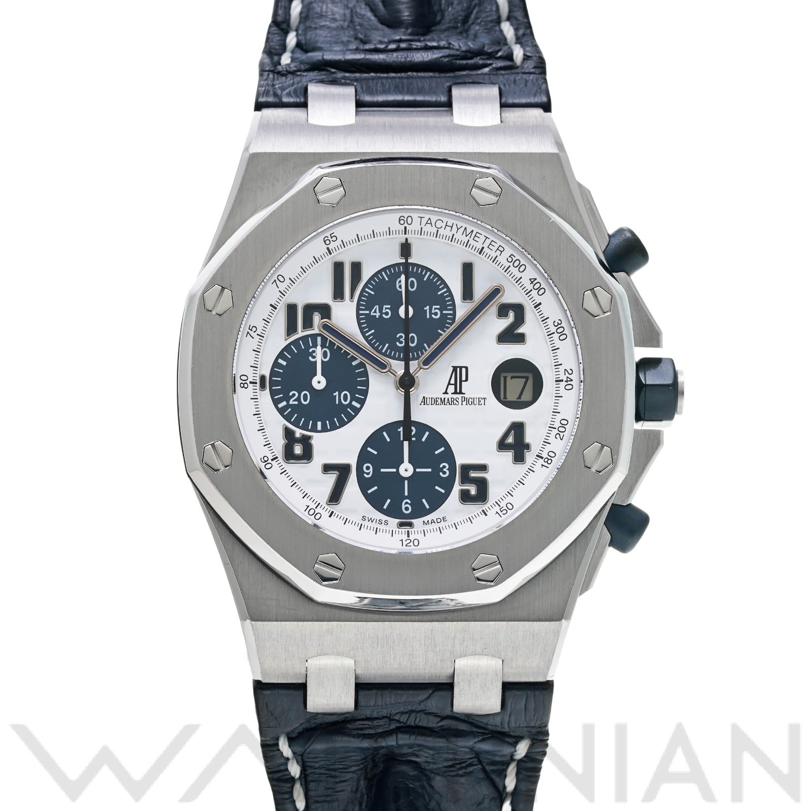 オーデマ ピゲ ロイヤルオーク オフショア クロノグラフ 26170ST.OO.D305CR.01 ホワイト/ブルー メンズ 時計 【中古】【wristwatch】