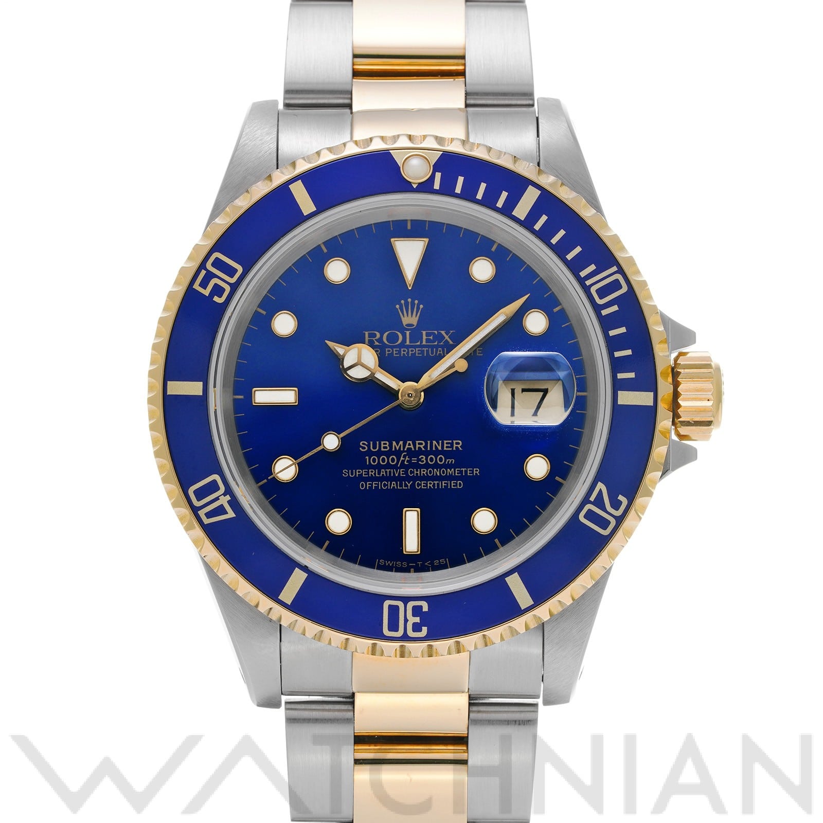 ロレックス / ROLEX サブマリーナ デイト 16613 ブルー メンズ 時計 【中古】【wristwatch】