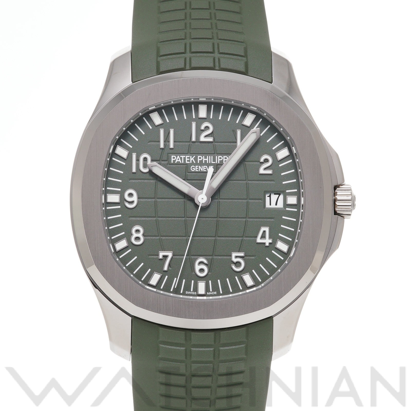 パテック フィリップ アクアノート 5168G-010 カーキグリーン メンズ 時計 【中古】【wristwatch】