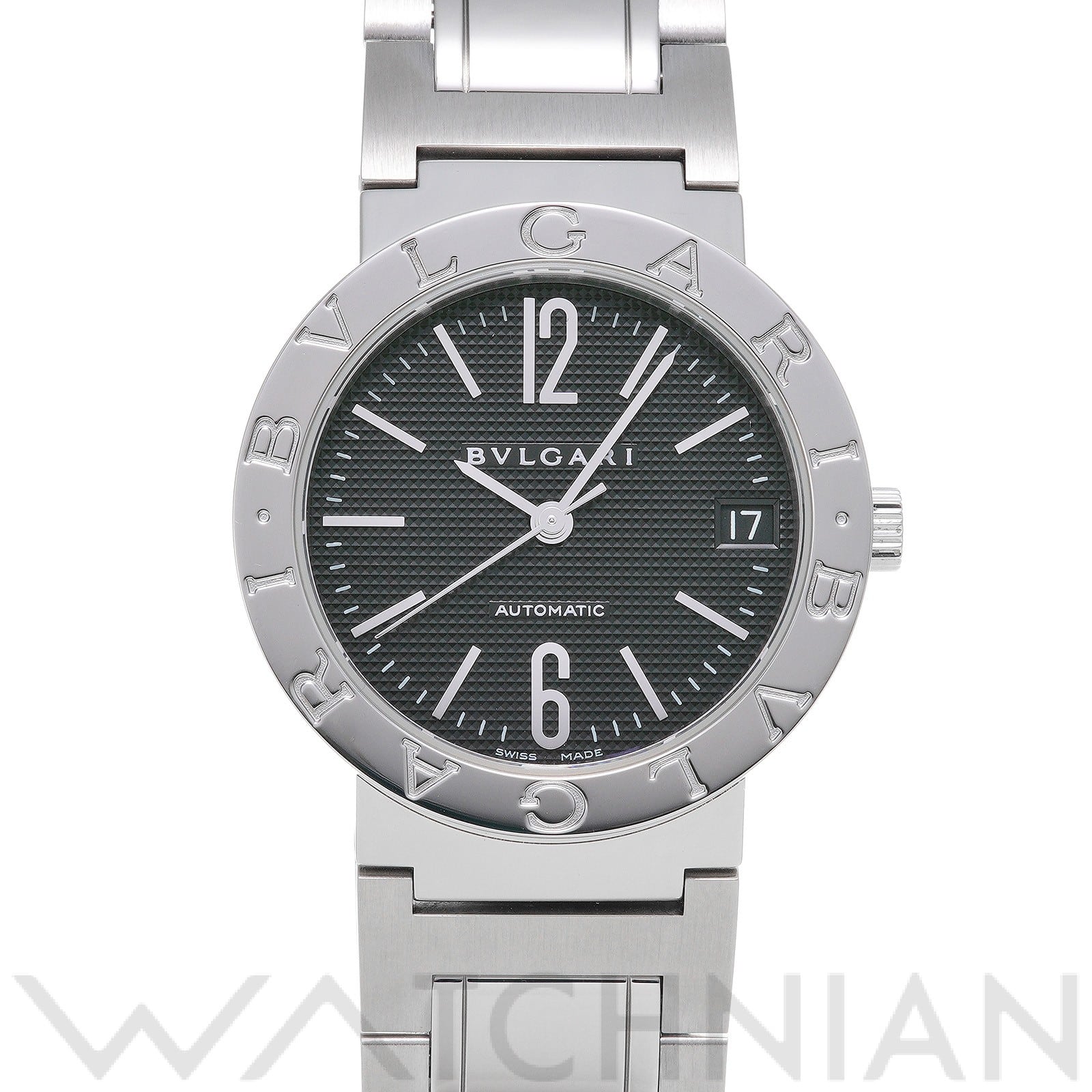 ブルガリ / BVLGARI ブルガリブルガリ BB33BSSD ブラック ユニセックス 時計 【中古】【wristwatch】