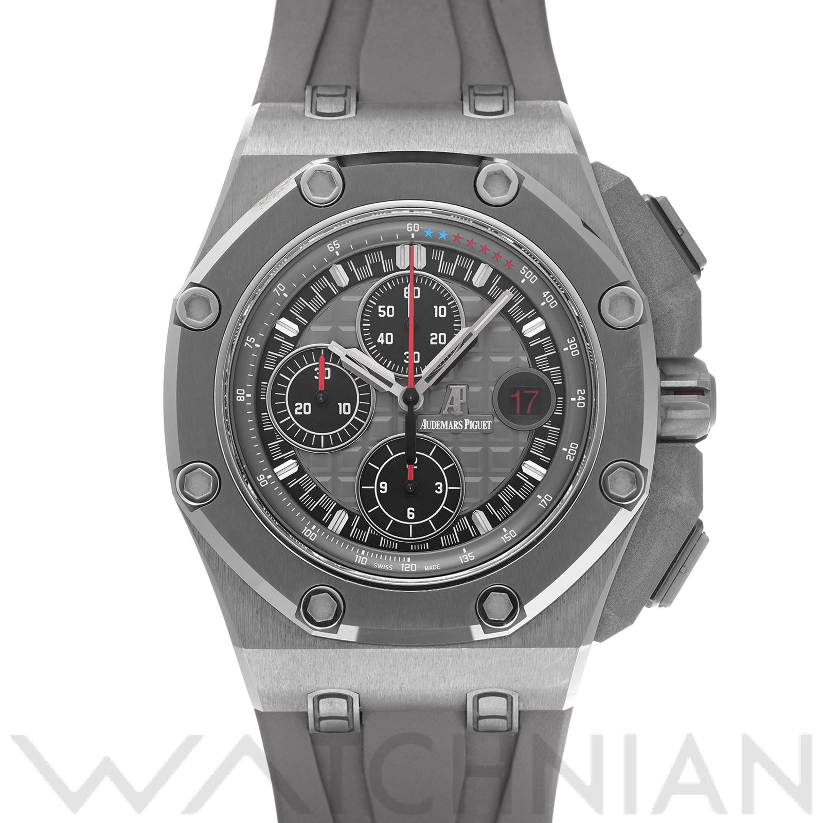 オーデマ ピゲ ロイヤルオーク オフショア クロノグラフ マイケル・シューマッハー 26568IM.OO.A004CA.01 グレー/ブラック メンズ 時計 【中古】【wristwatch】