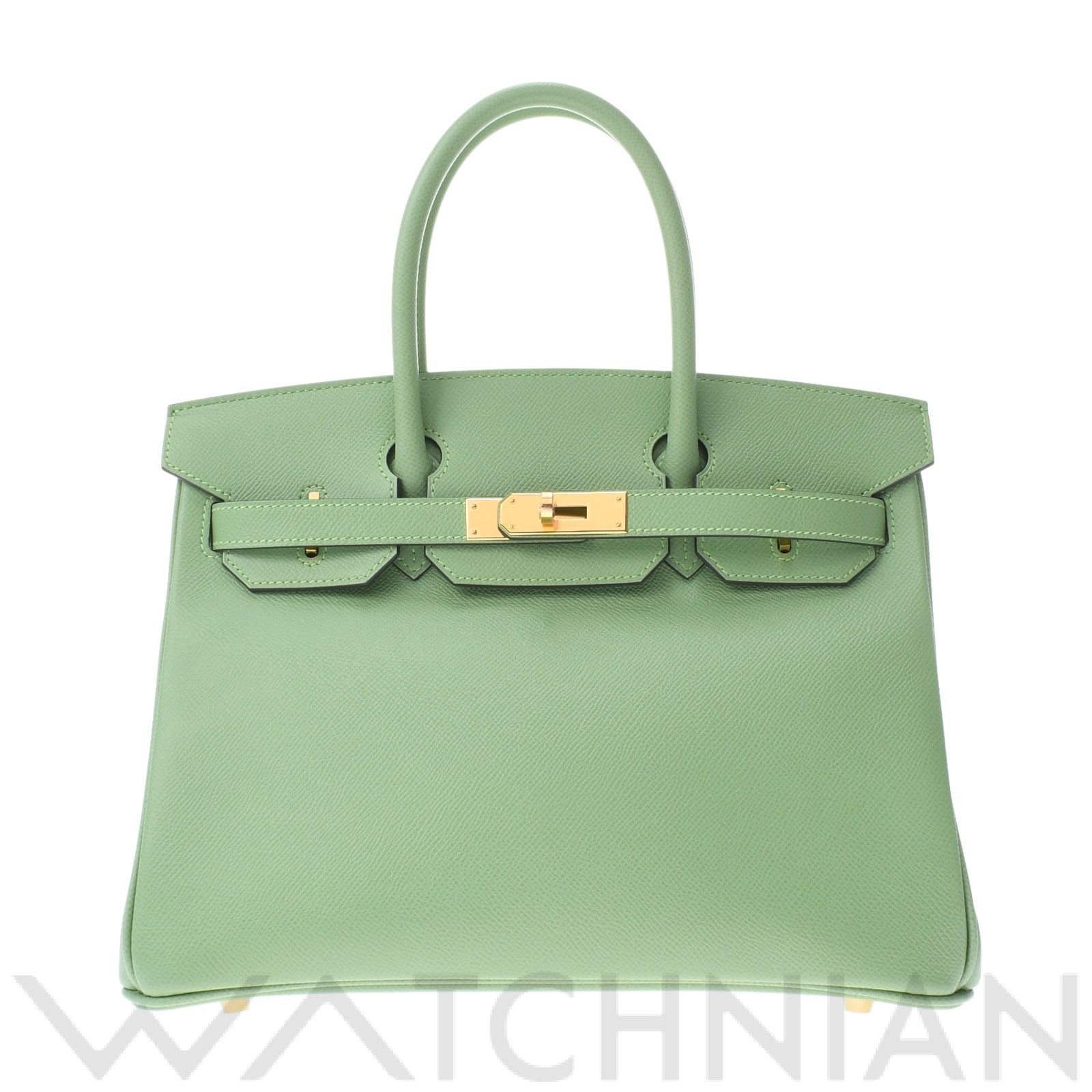 エルメス / HERMES バーキン 30 ヴェールクリケット/ゴールド金具 ヴォーエプソン レディース バッグ 【未使用】【bag】