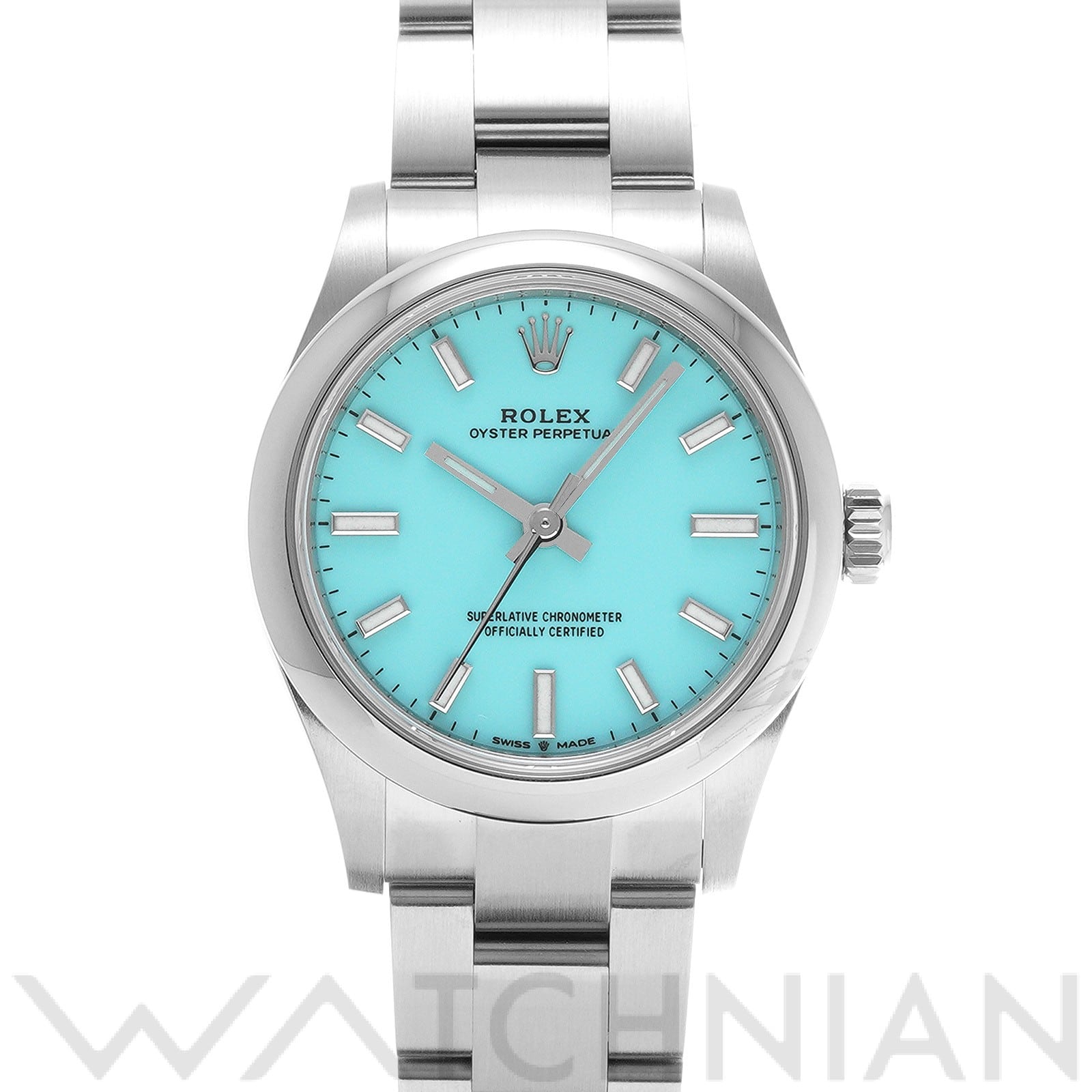 オイスターパーペチュアル 31 277200 ランダムシリアル ターコイズブルー ロレックス ROLEX ユニセックス 【中古】