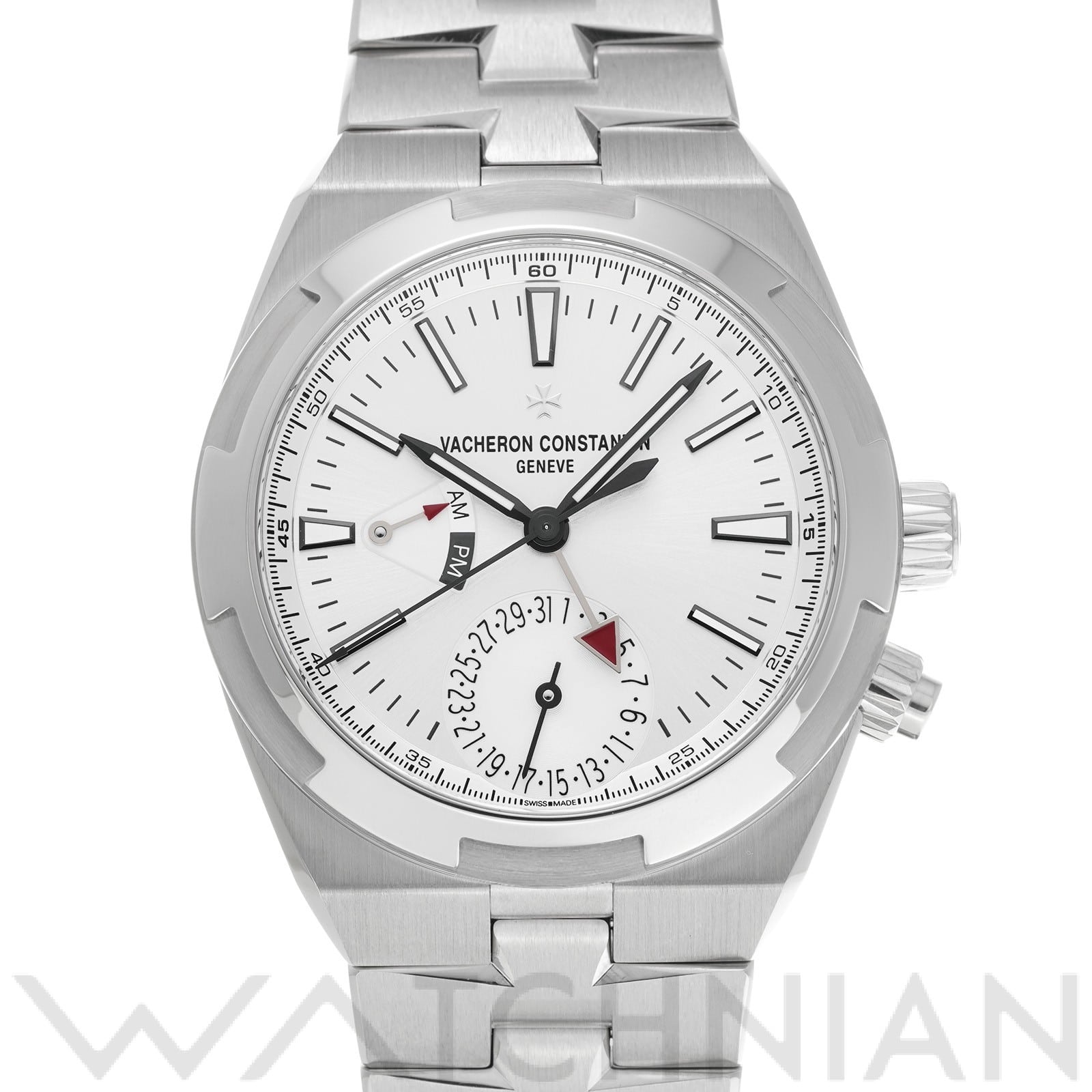 ヴァシュロン コンスタンタン / VACHERON CONSTANTIN オーバーシーズ デュアルタイム 7900V/110A-B333 シルバー メンズ 時計 【中古】【wristwatch】