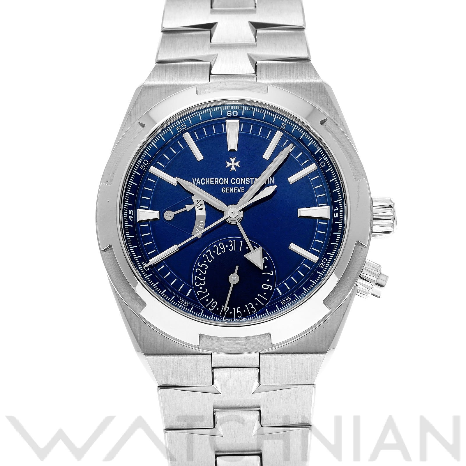ヴァシュロン コンスタンタン / VACHERON CONSTANTIN オーバーシーズ デュアルタイム 7900V/110A-B334 ブルー メンズ 時計 【中古】【wristwatch】