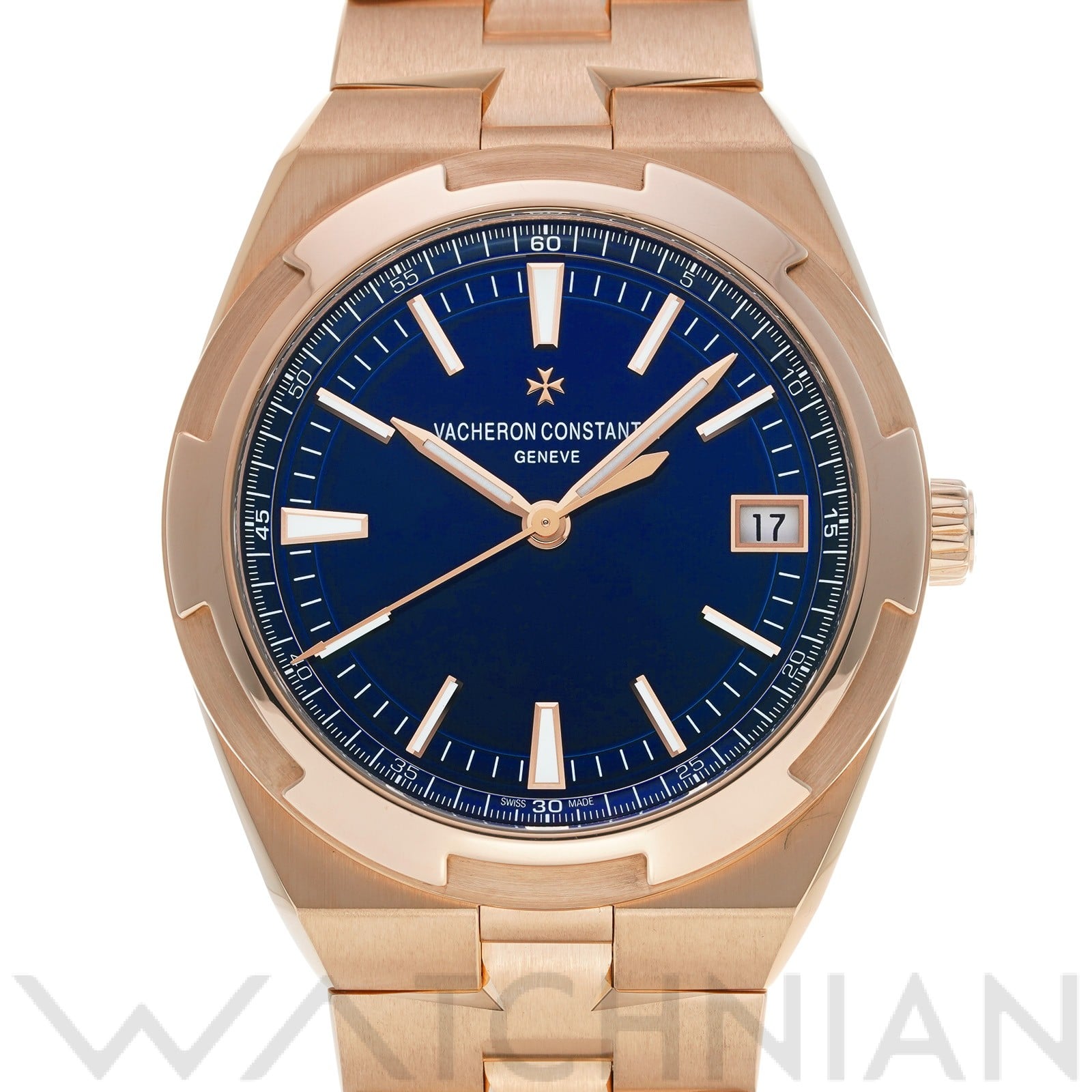 ヴァシュロン コンスタンタン / VACHERON CONSTANTIN オーバーシーズ 4500V/110R-B705 ブルー メンズ 時計 【中古】【wristwatch】