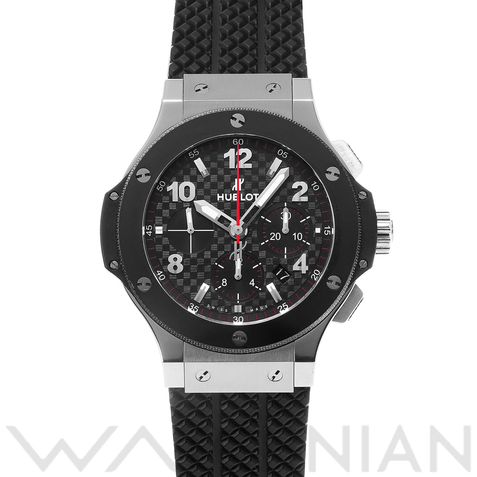 ビッグバン スチール セラミック 301.SB.131.RX ブラックカーボン ウブロ HUBLOT メンズ 【中古】