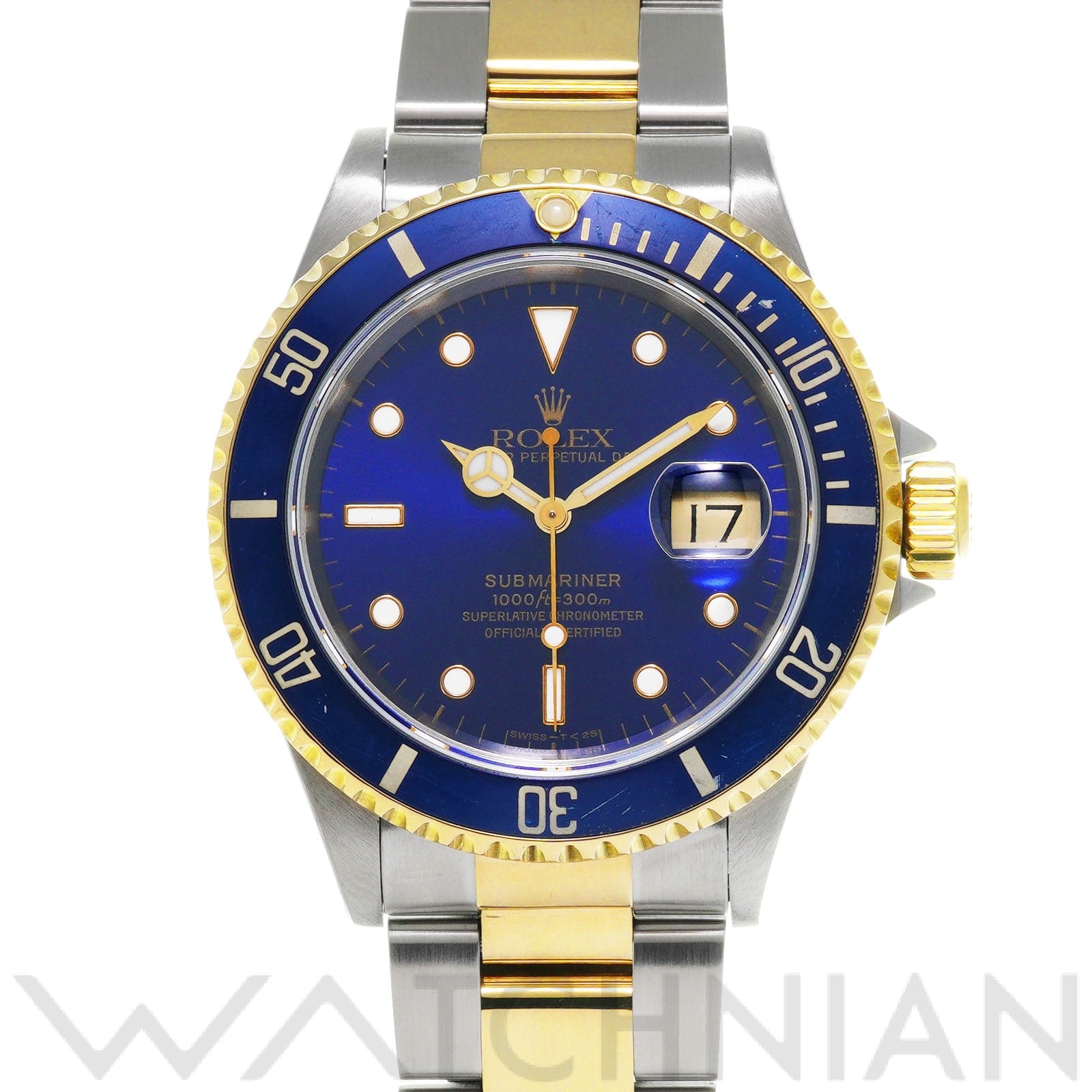 ロレックス / ROLEX サブマリーナ デイト 16613 ブルー メンズ 時計 【中古】【wristwatch】