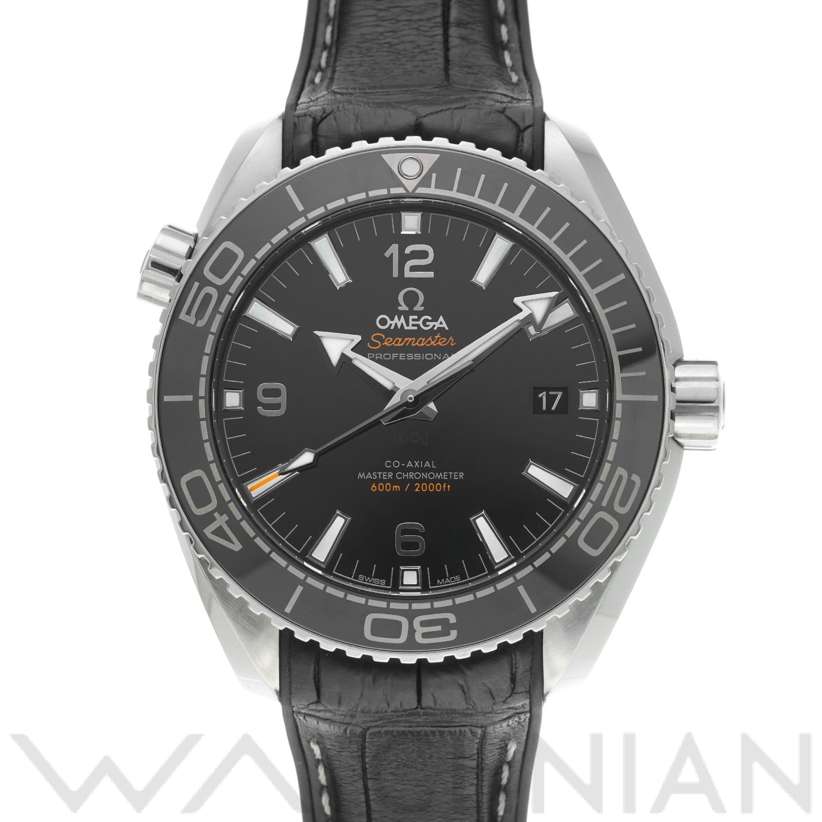 オメガ / OMEGA シーマスター プラネットオーシャン コーアクシャル マスタークロノメーター 215.33.44.21.01.001 ブラック メンズ 時計 【中古】【wristwatch】