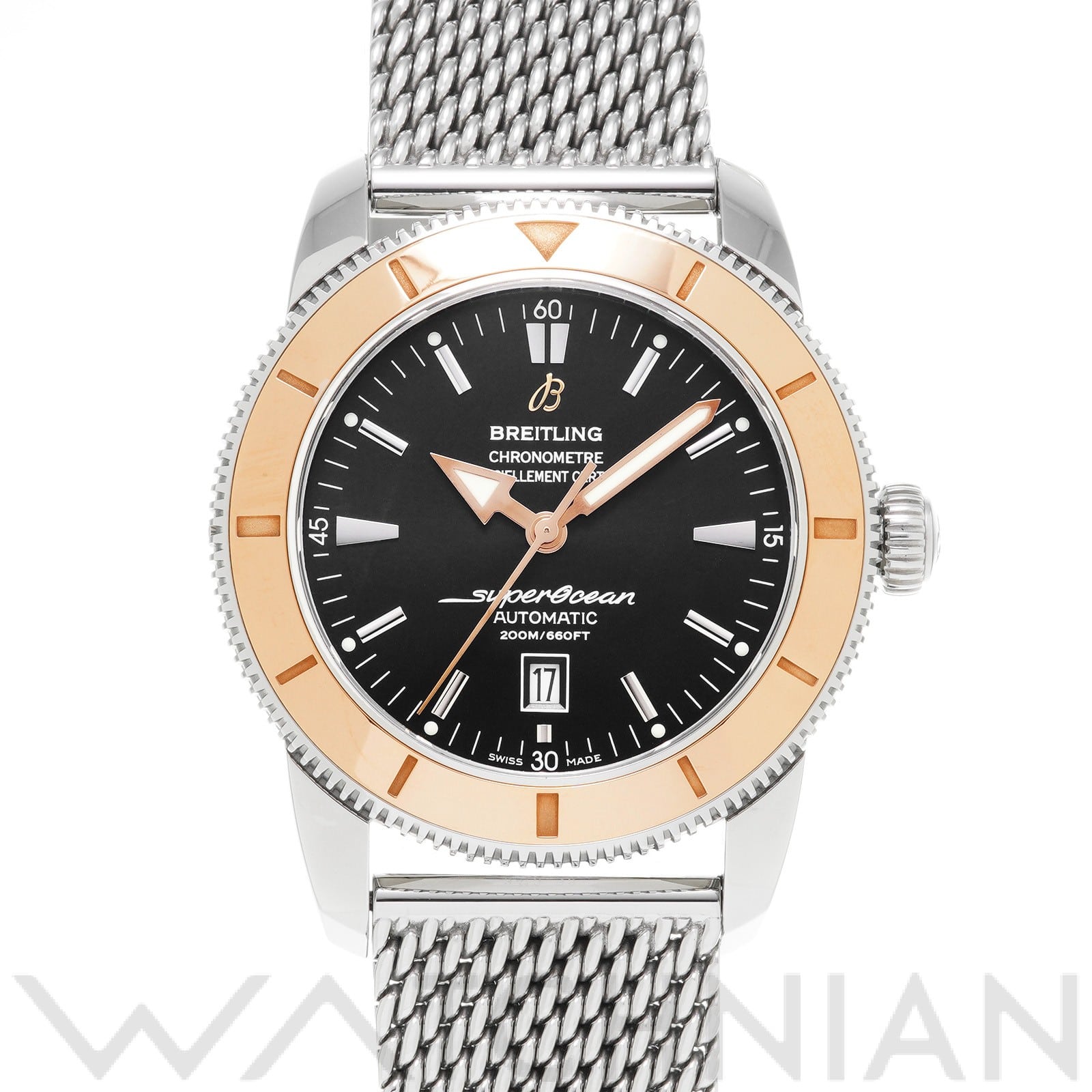 ブライトリング / BREITLING スーパーオーシャン ヘリテージ 46 U1732012/B868 ブラック メンズ 時計 【中古】【wristwatch】